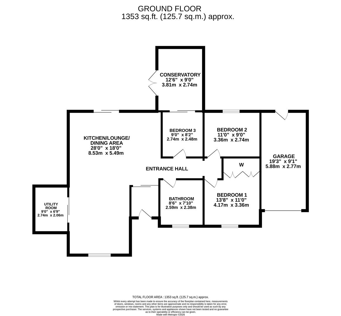 1 Park Walk, Church Street, Hull floorplan