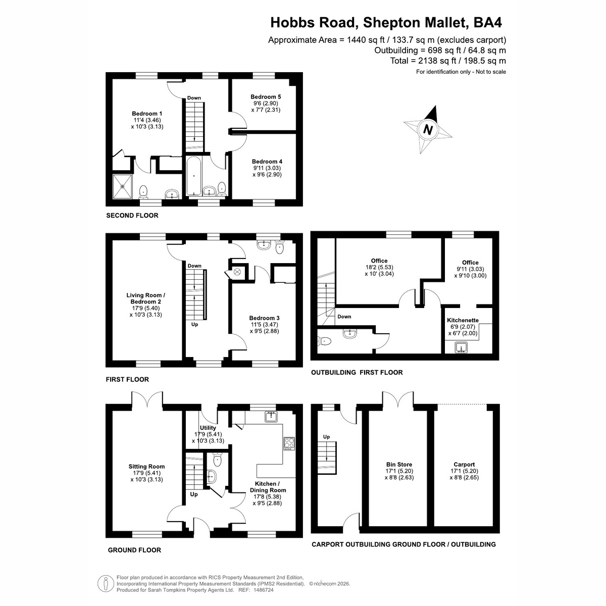 36, Hobbs Road, Shepton Mallet floorplan