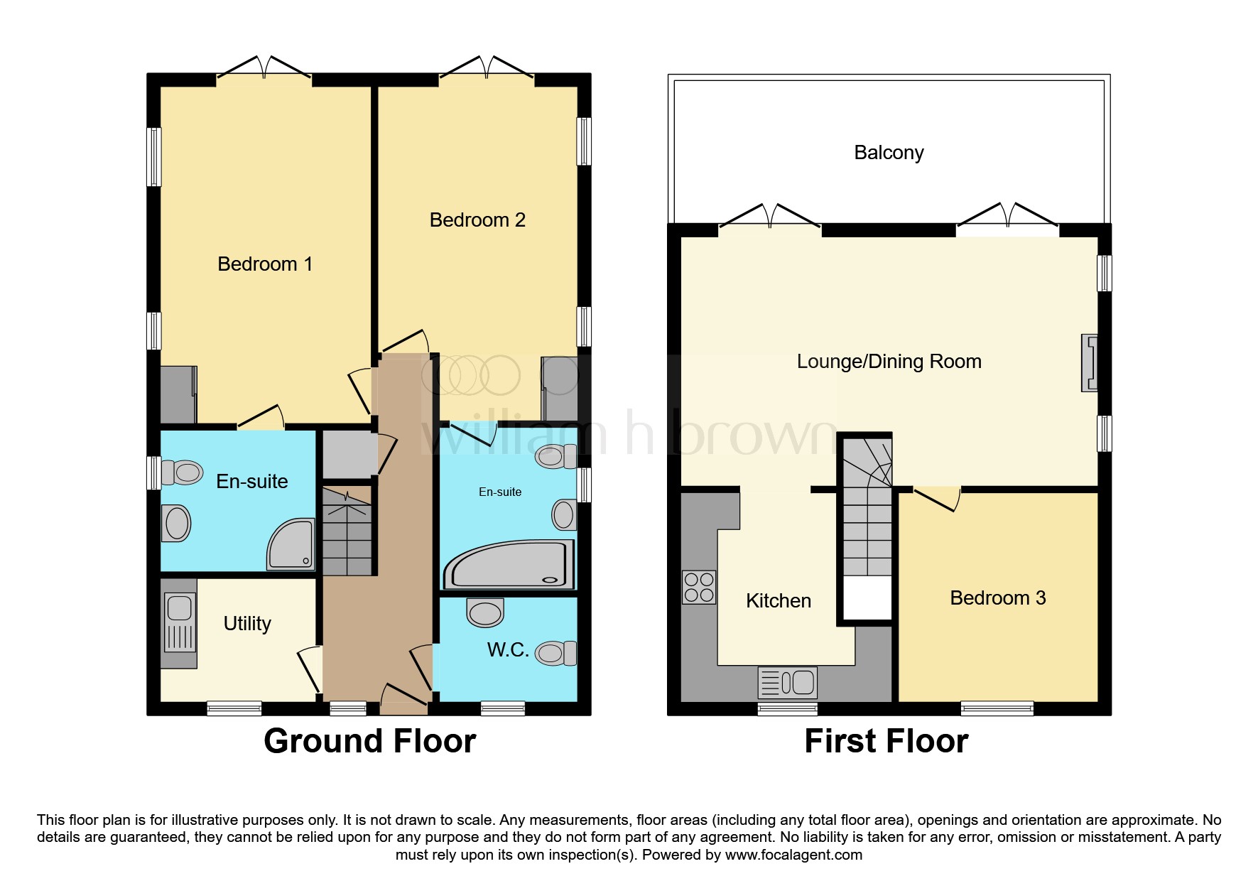 34, Carnoustie Court, Kirkgate, WISBECH floorplan