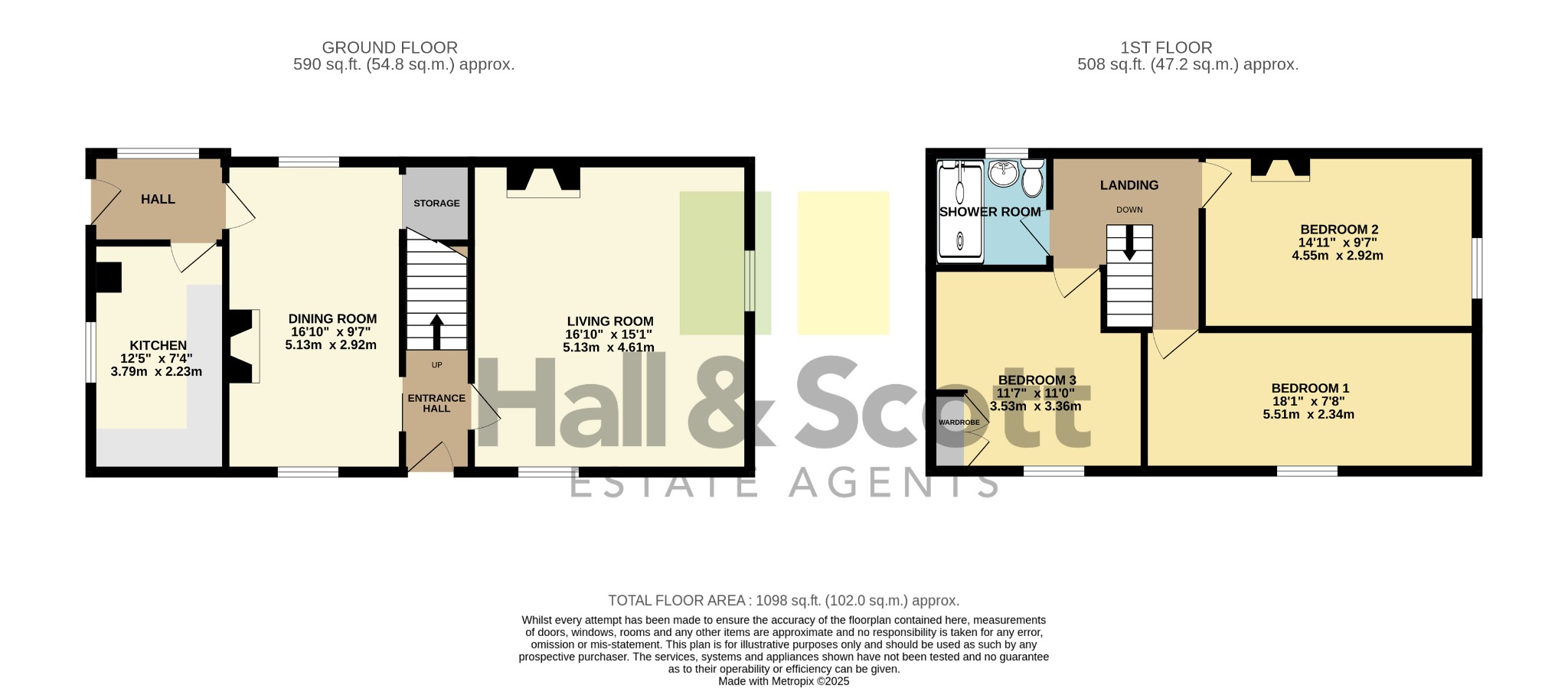 Roebuck Cottage, Nags Head Road, Honiton floorplan