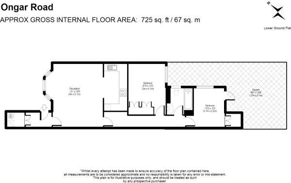 2 Bedrooms Flat to rent in Ongar Road, Fulham, London SW6