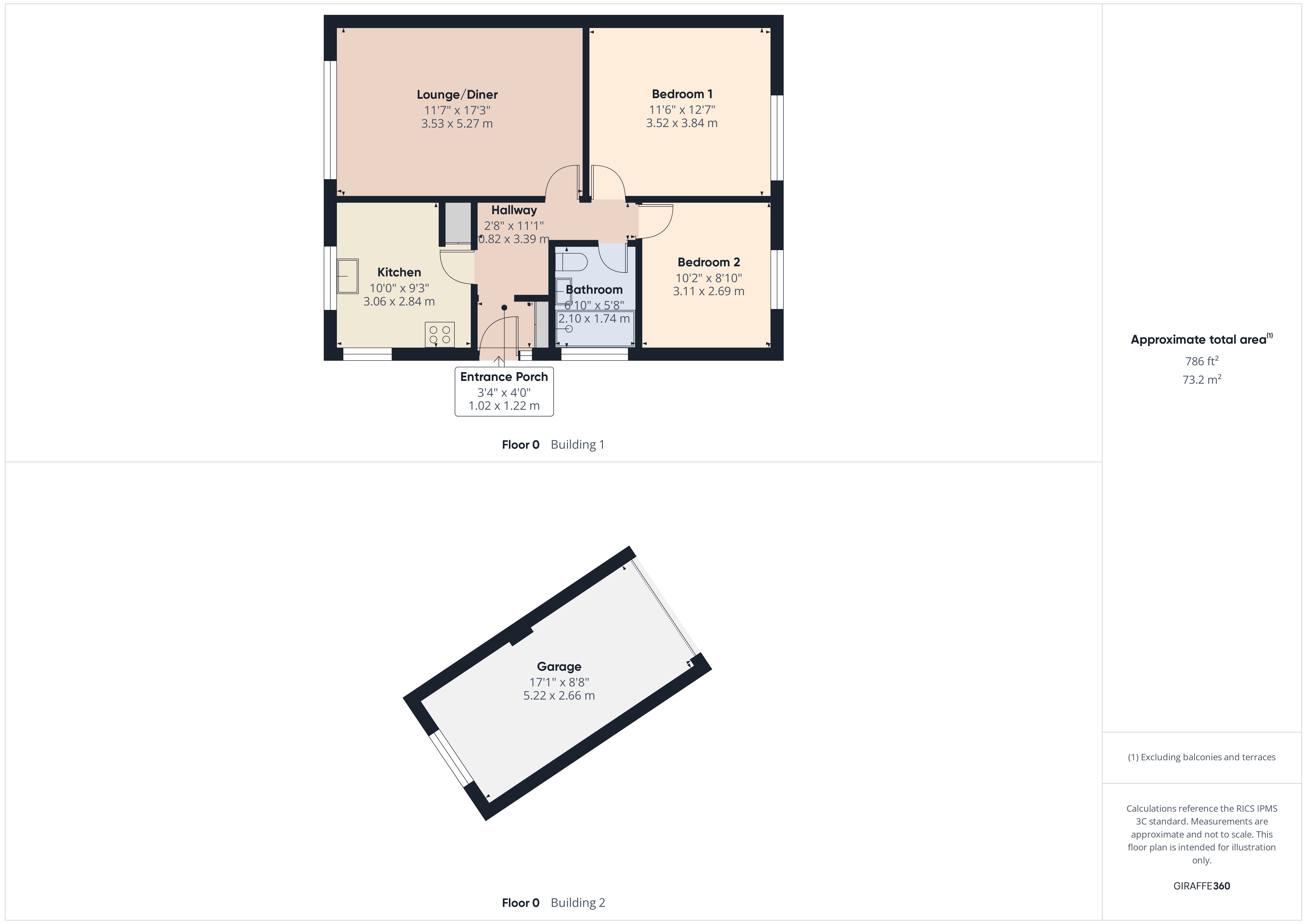 11, Atlantic Close, Bude floorplan