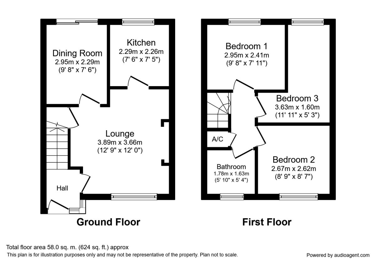 3 Bedrooms Semi-detached house to rent in Red Lion Square, Chesterton, Newcastle ST5