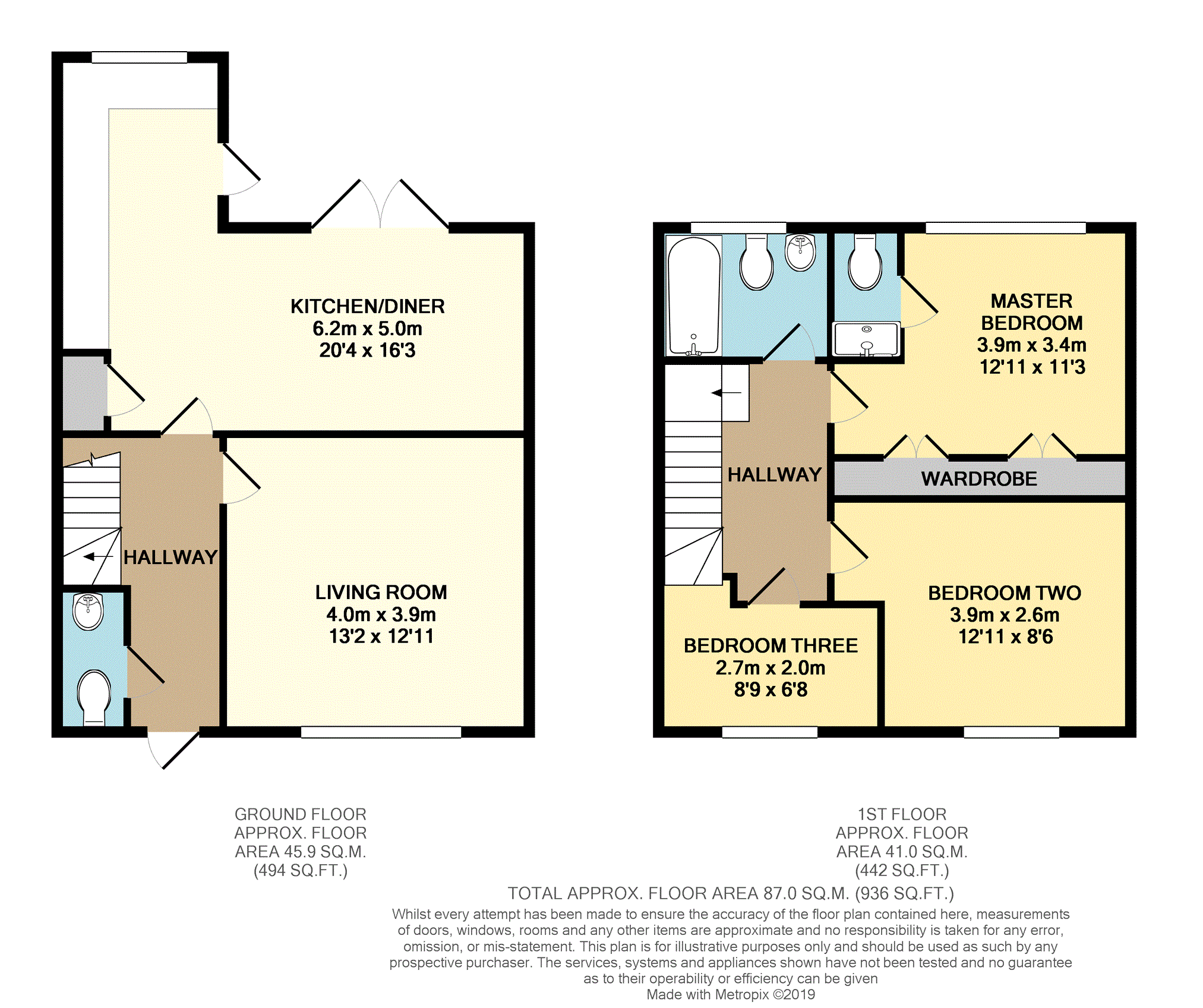 3 Bedrooms Semi-detached house for sale in Lady Mayor Drive, Bedford MK41