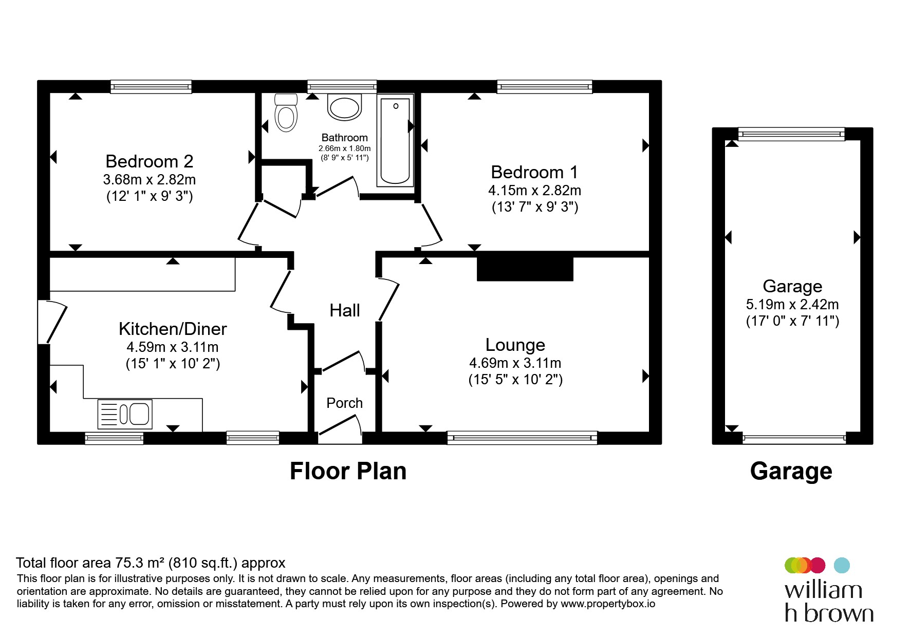 12, Colster Way, Grantham floorplan