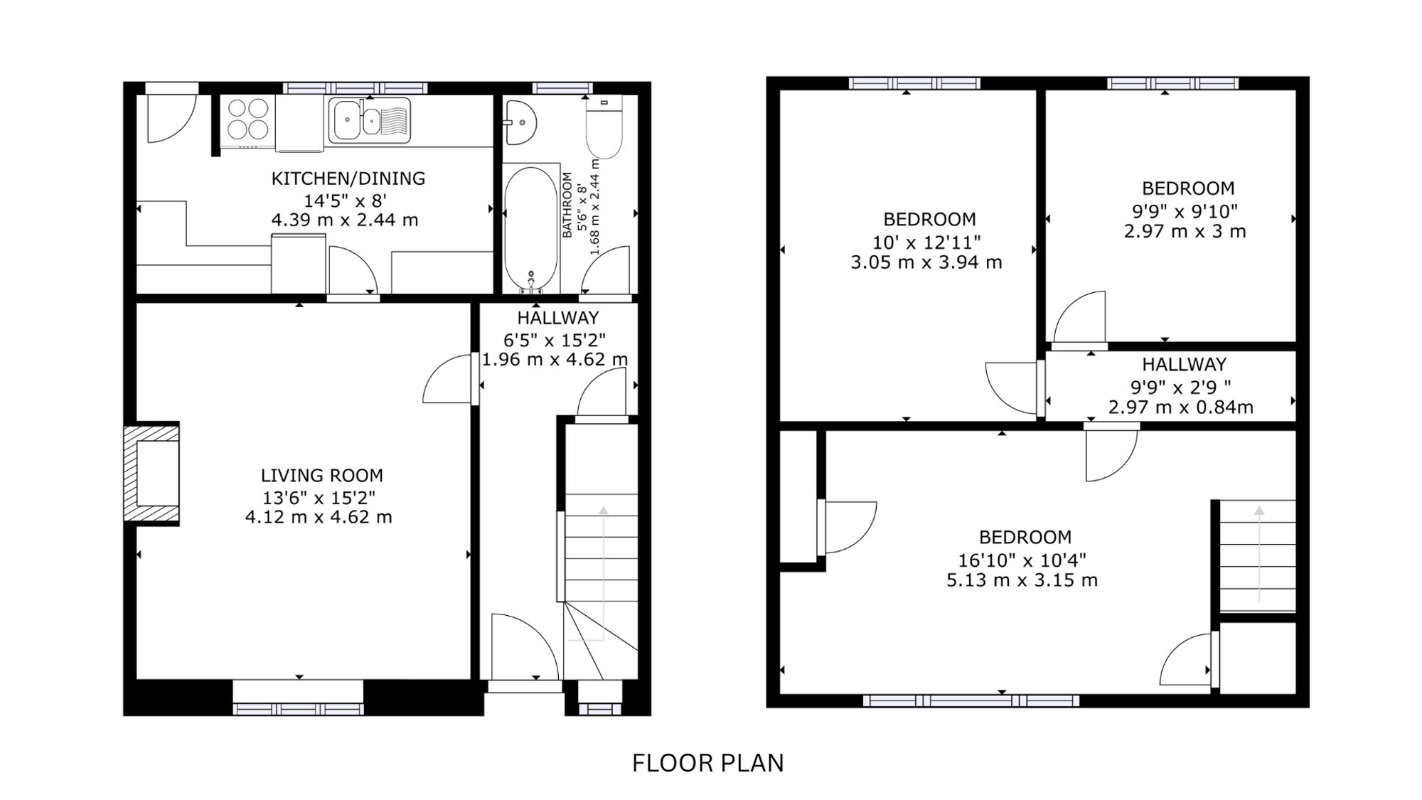 59 Balfour Street, Stirling floorplan