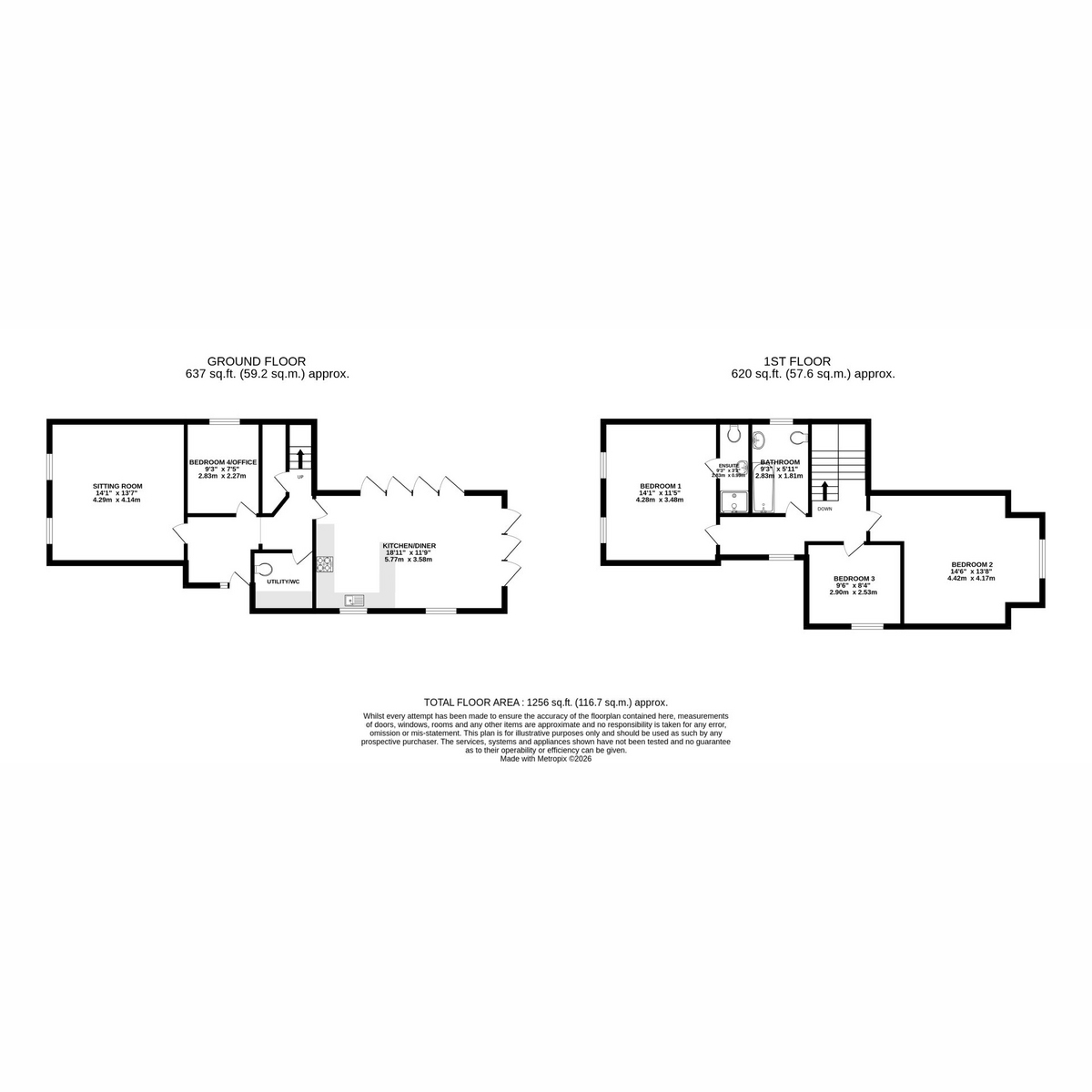 Ferndale, Pwll Y Clai, Holywell floorplan