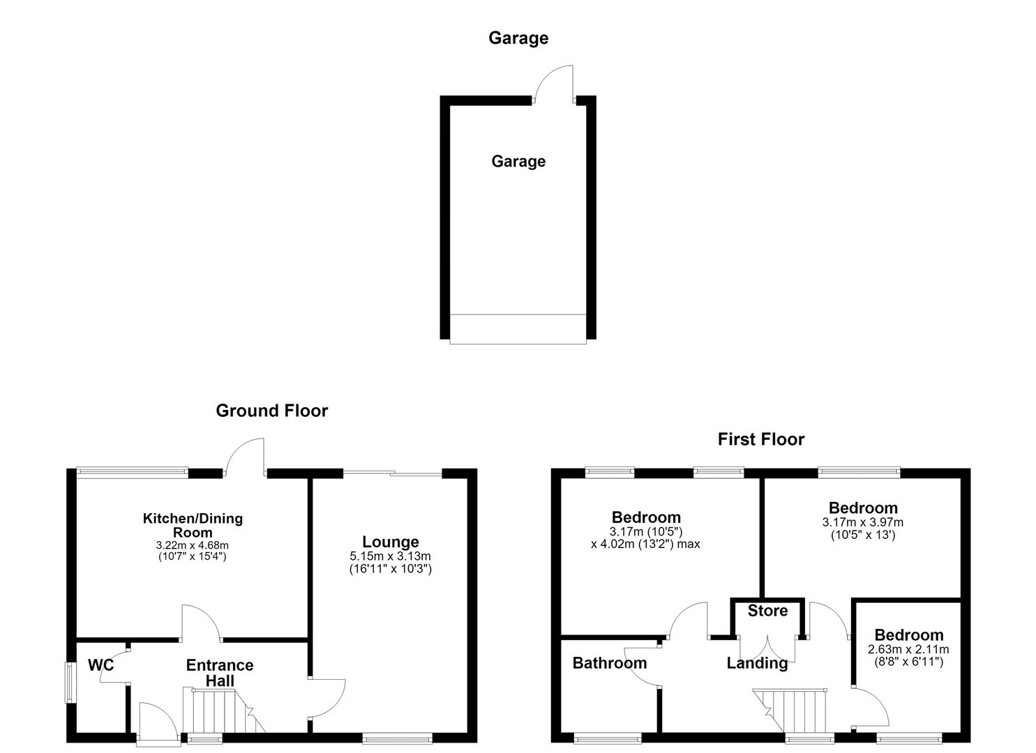 1, Mallow Court, Grays floorplan