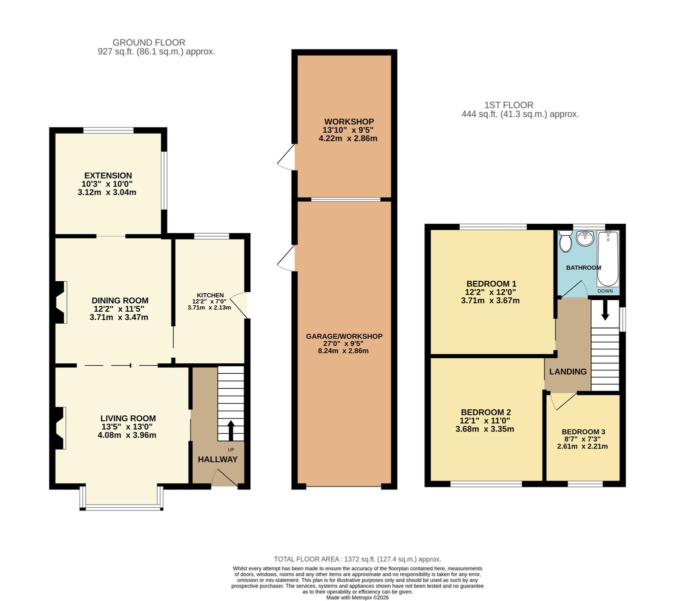 43, Fairholme Road, Ashford floorplan