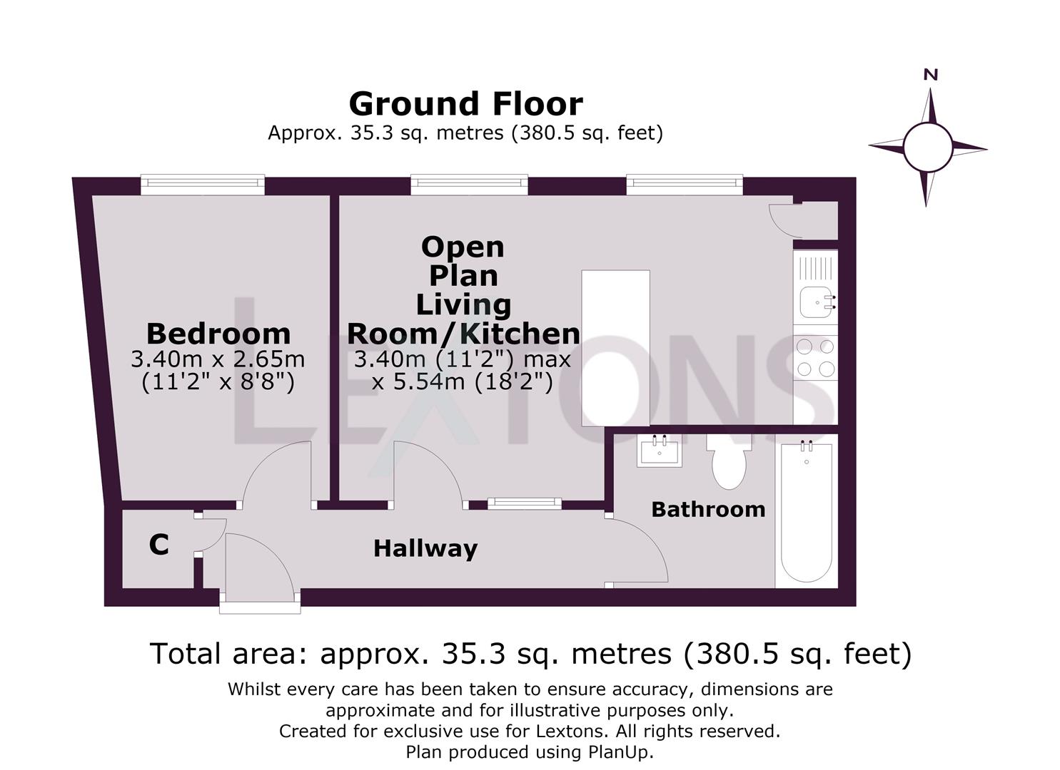 Park Crescent, Brighton floorplan