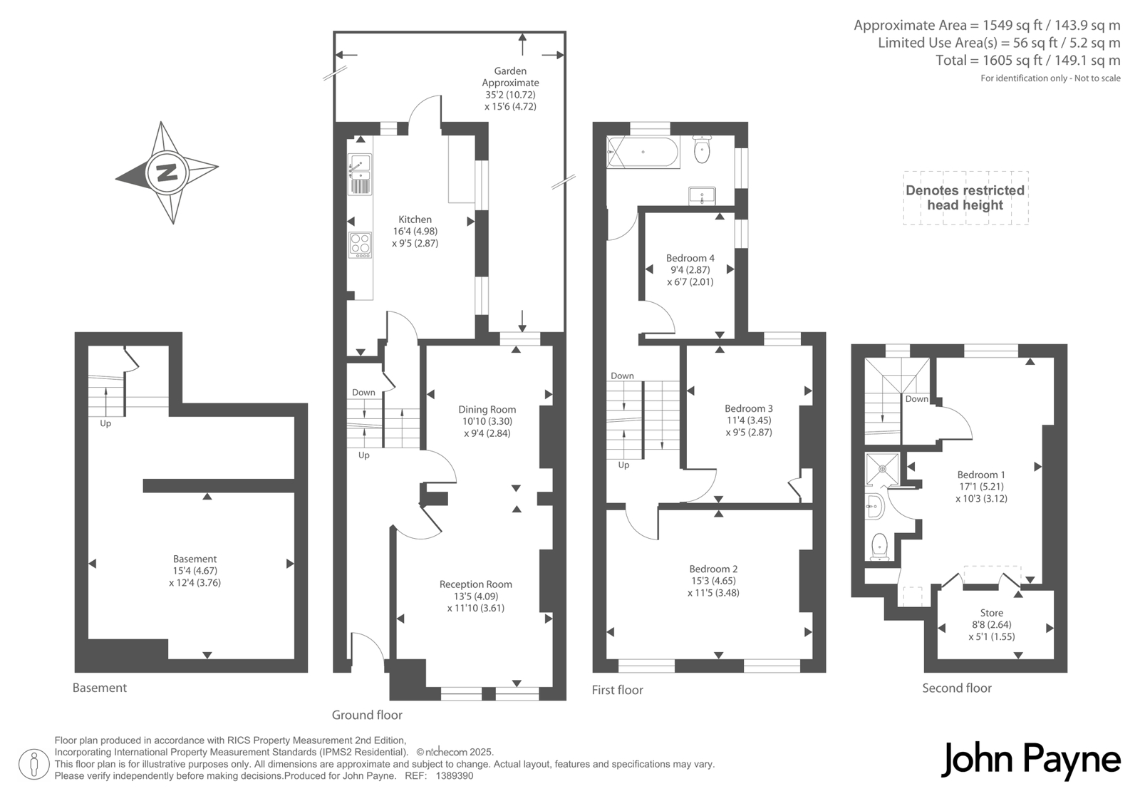 47, Fingal Street, Greenwich floorplan