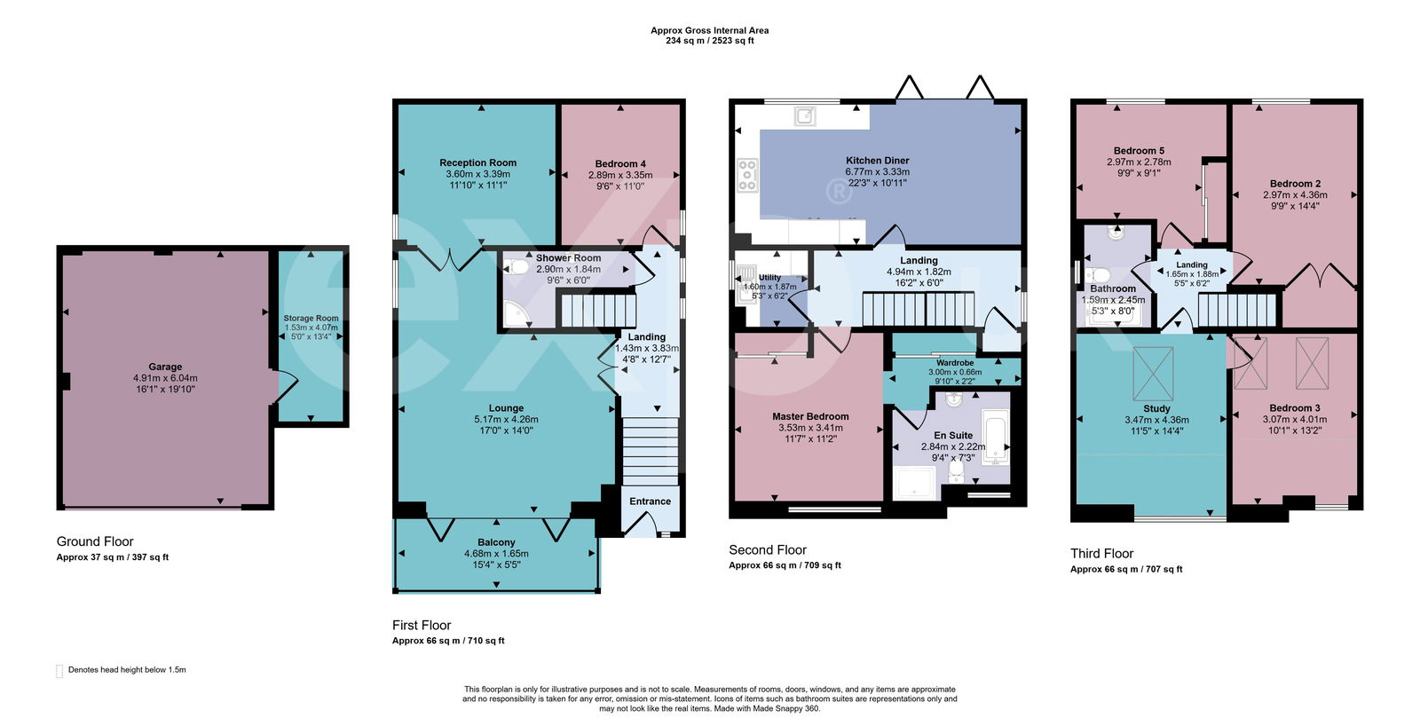 103b, Penwill Way, Paignton floorplan