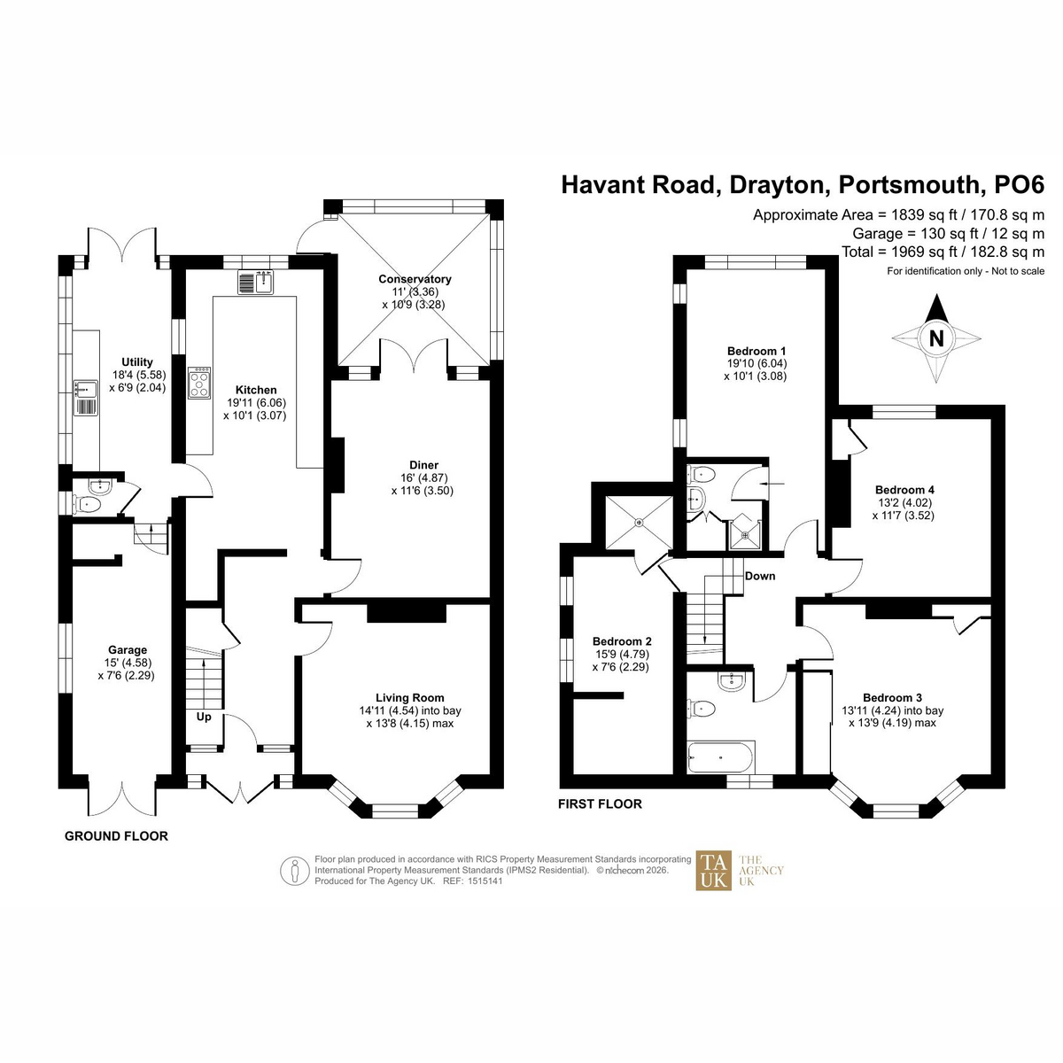 223, Havant Road, Portsmouth floorplan