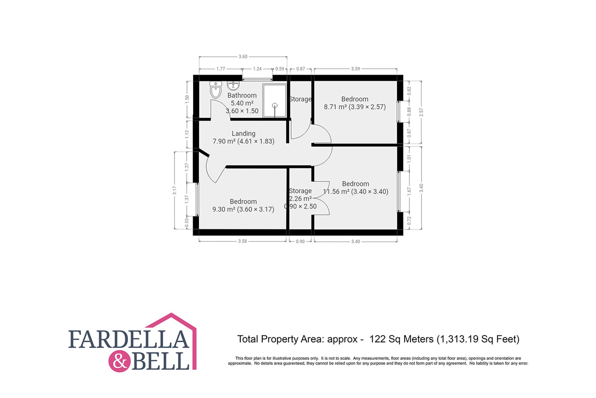 32 Kings Drive, Burnley floorplan