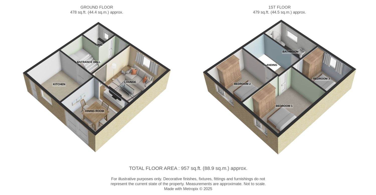 46, Buxton Crescent, Sale floorplan