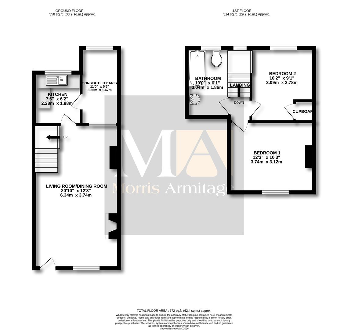 80, Exning Road, Newmarket floorplan