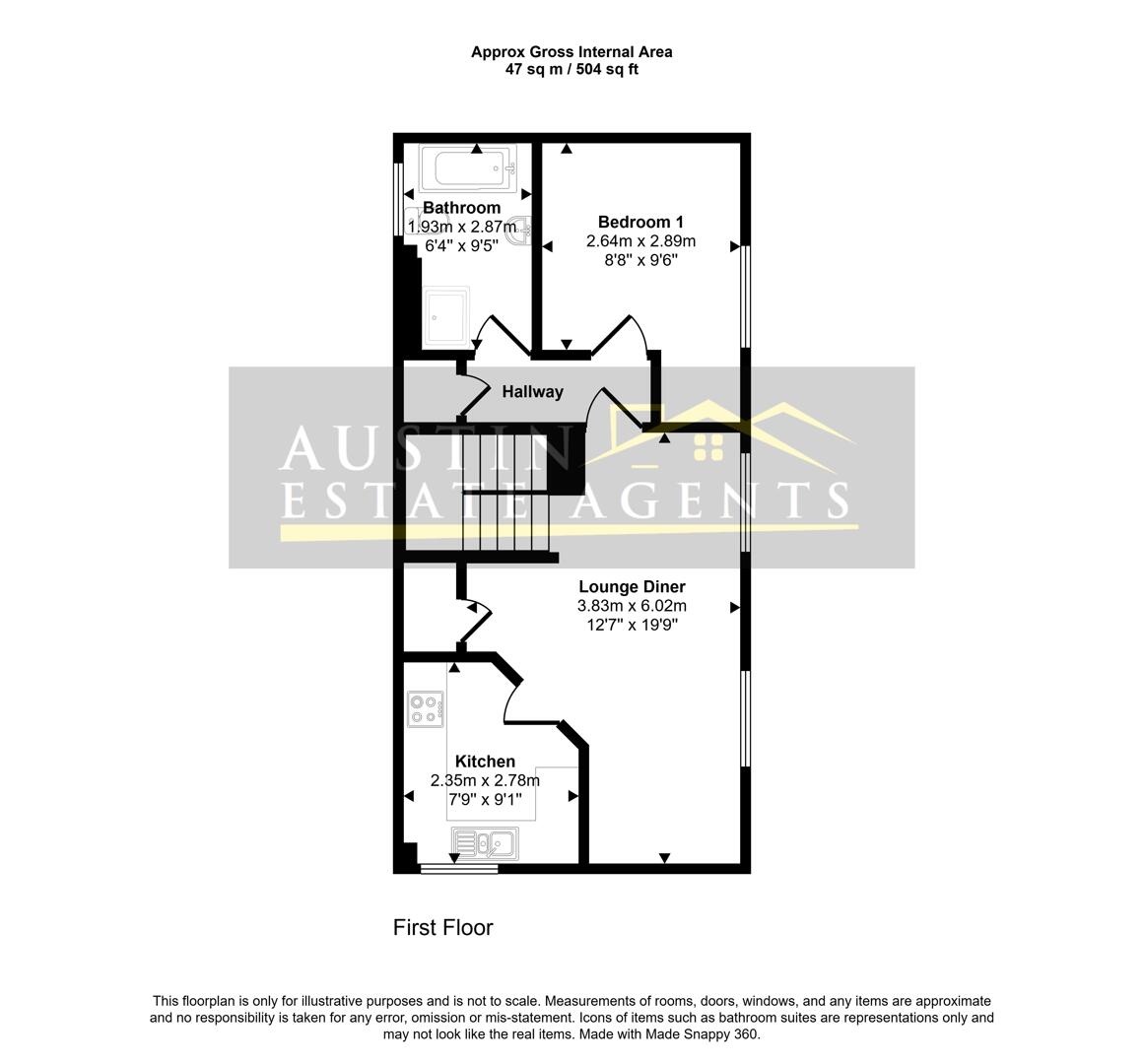 2, Wellington Court, Weymouth floorplan
