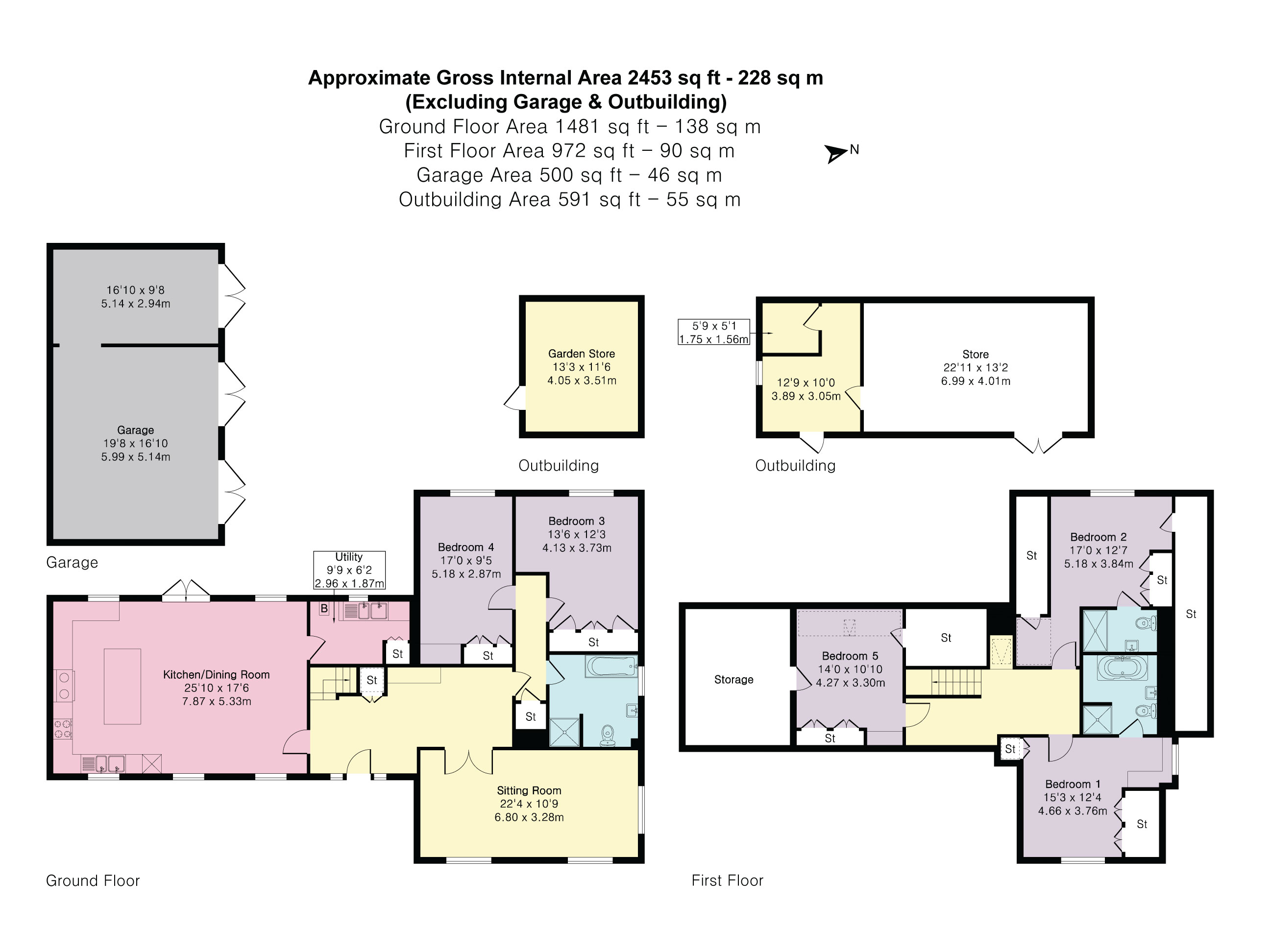Middle Aston, Bicester floorplan