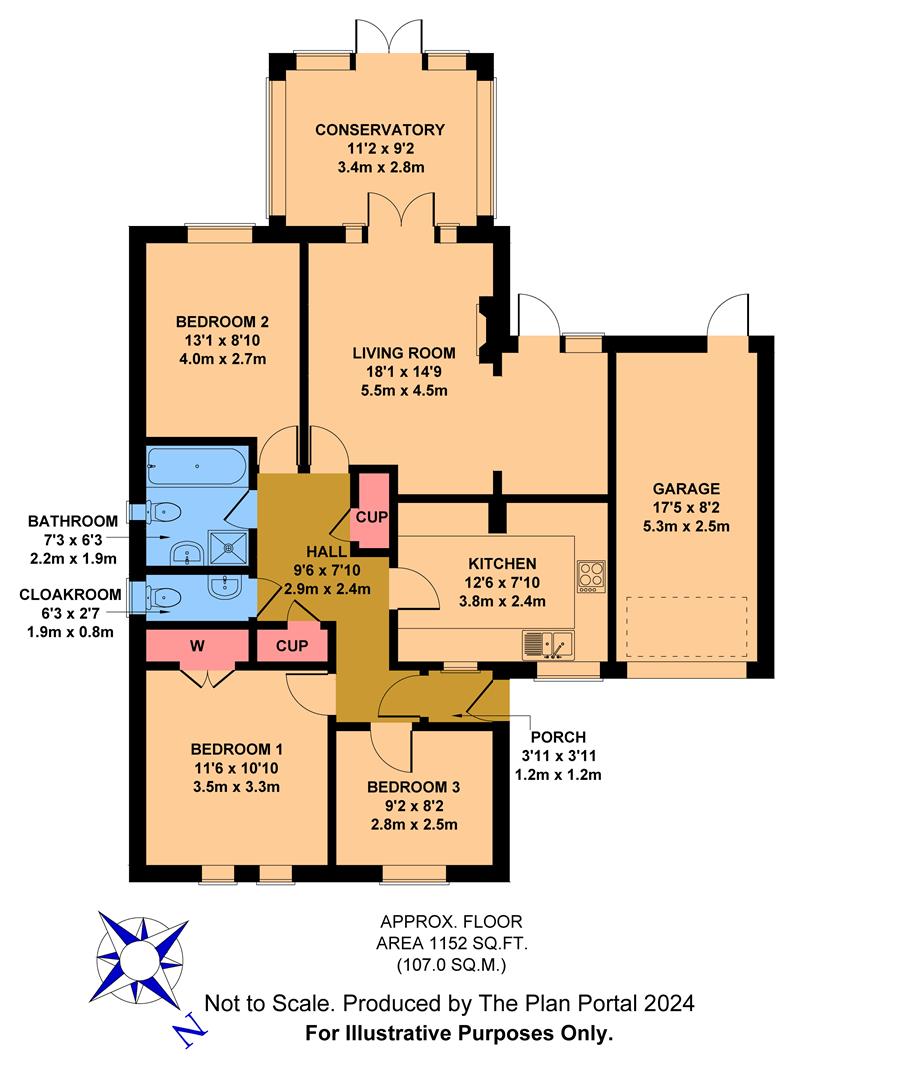 5, The Briary, Bexhill-on-Sea floorplan