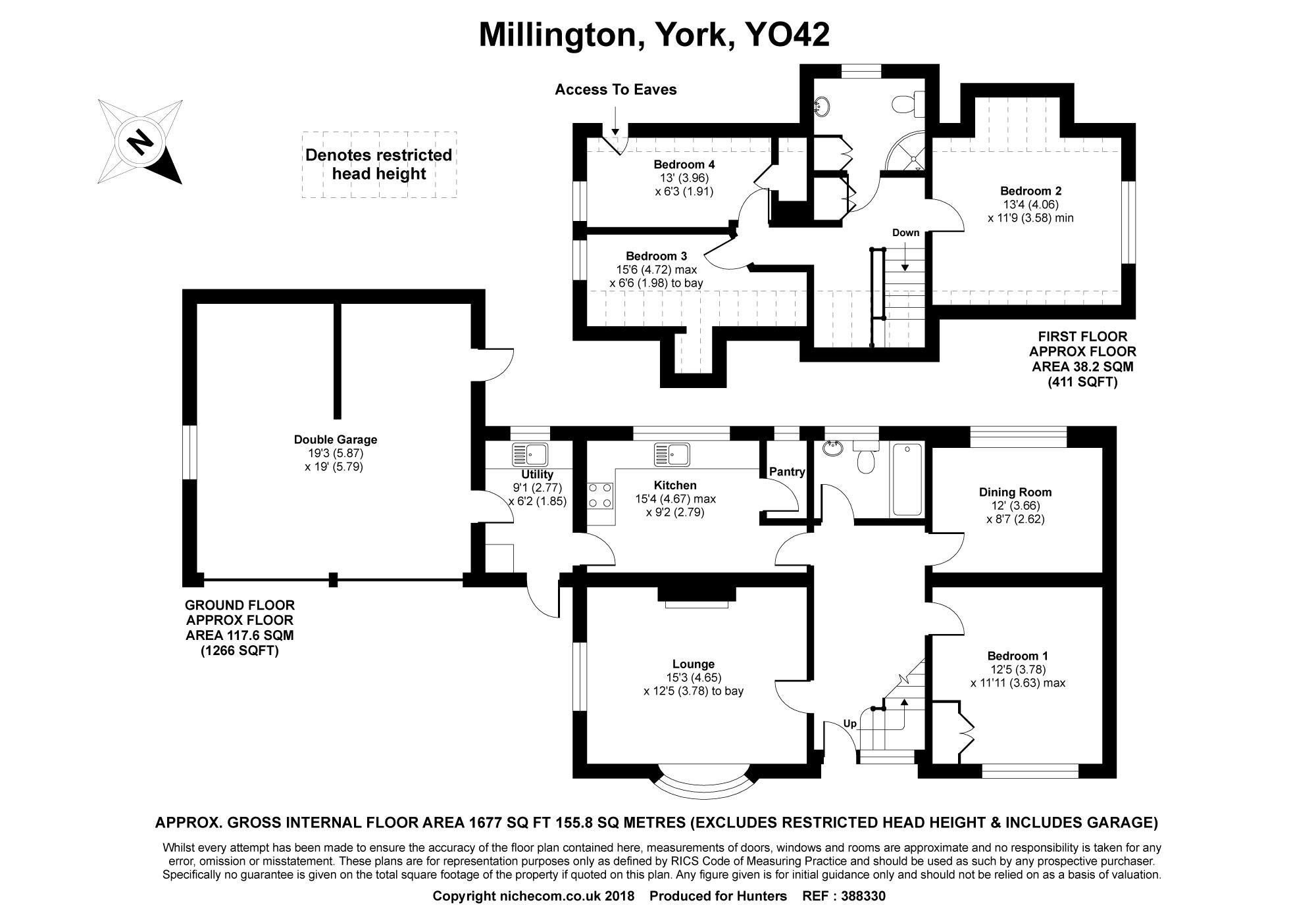 4 Bedrooms Detached house for sale in Millington, York YO42