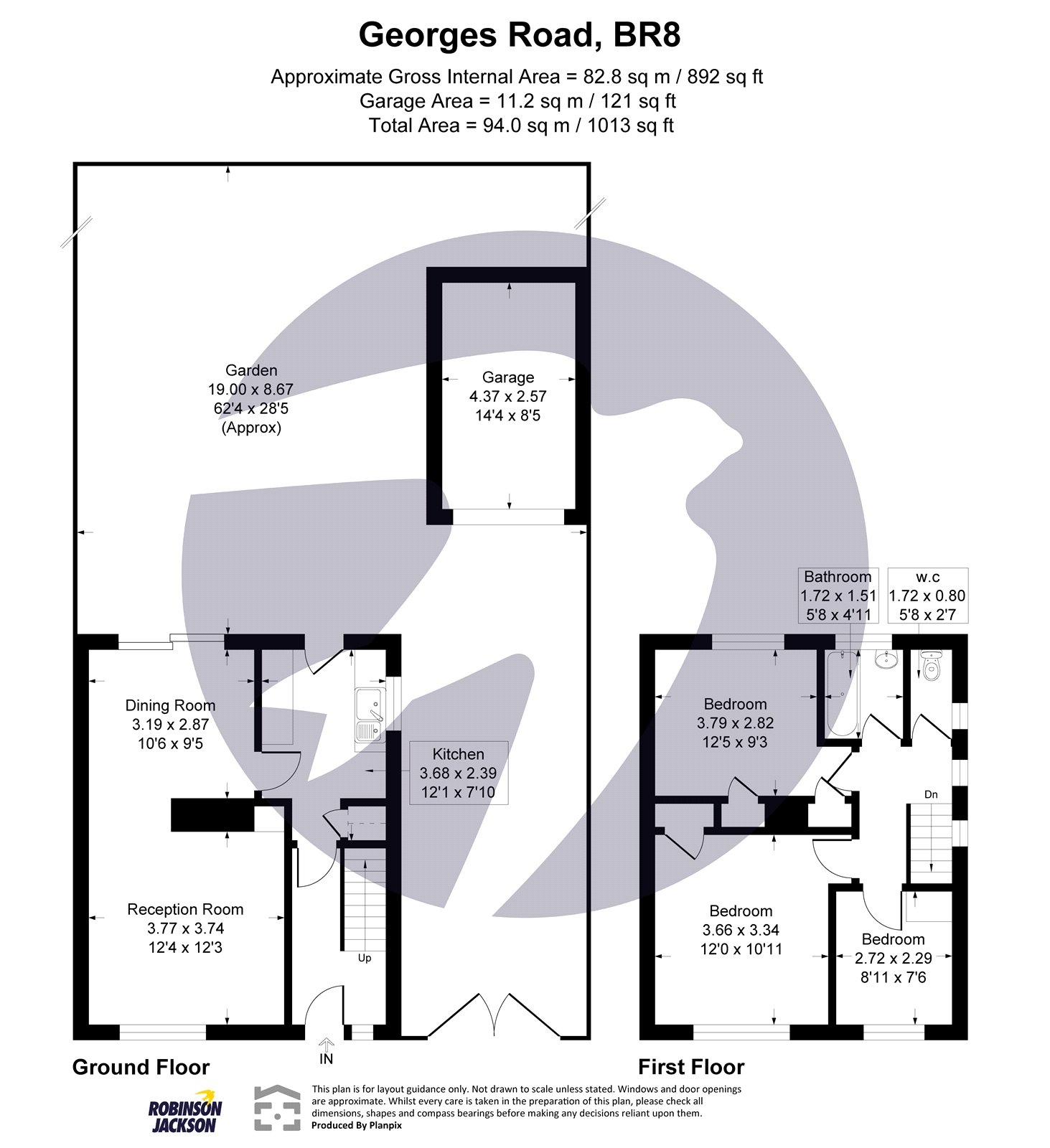 75, St Georges Road, Kent floorplan