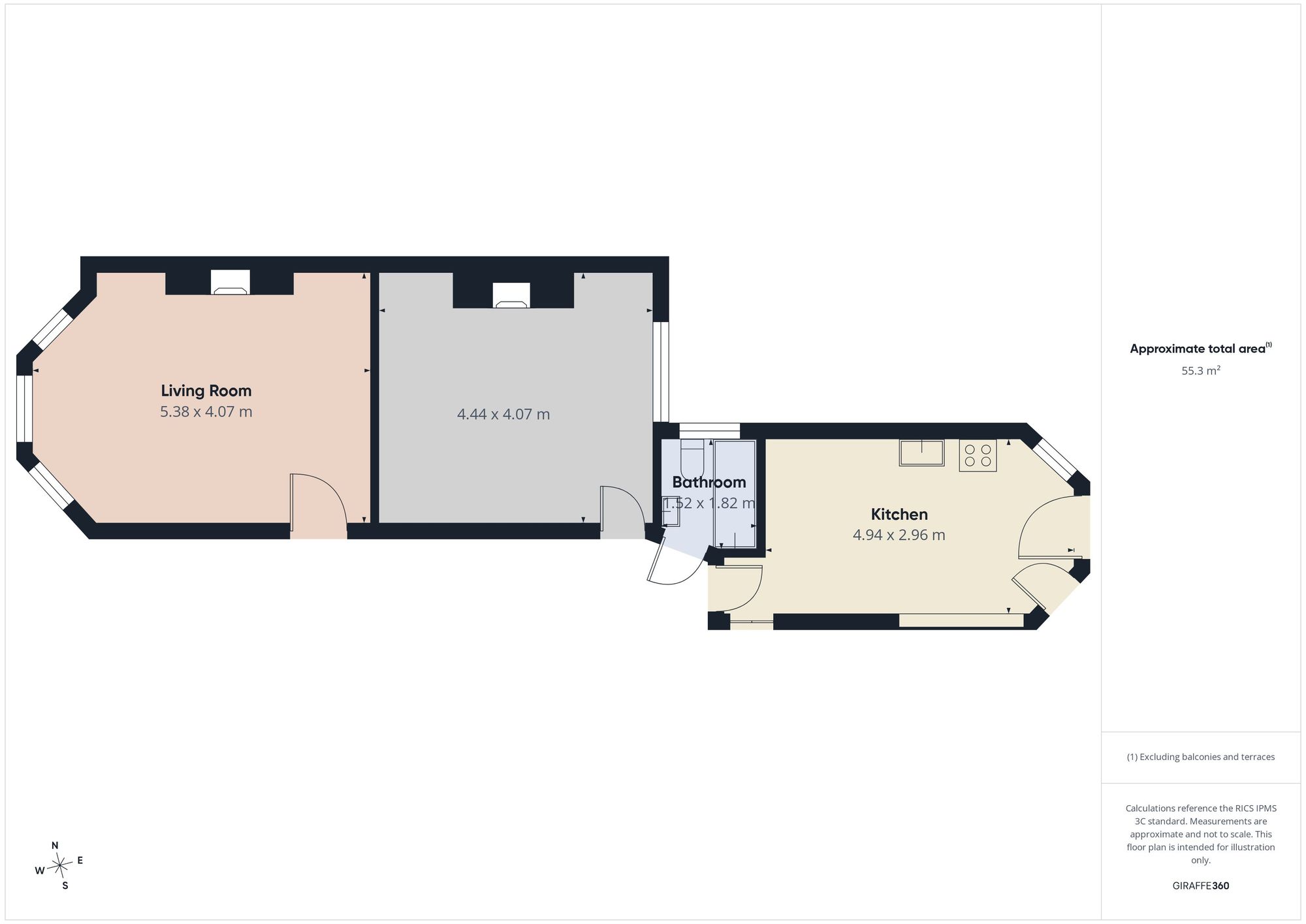 159 Stanhope Road, South Shields floorplan