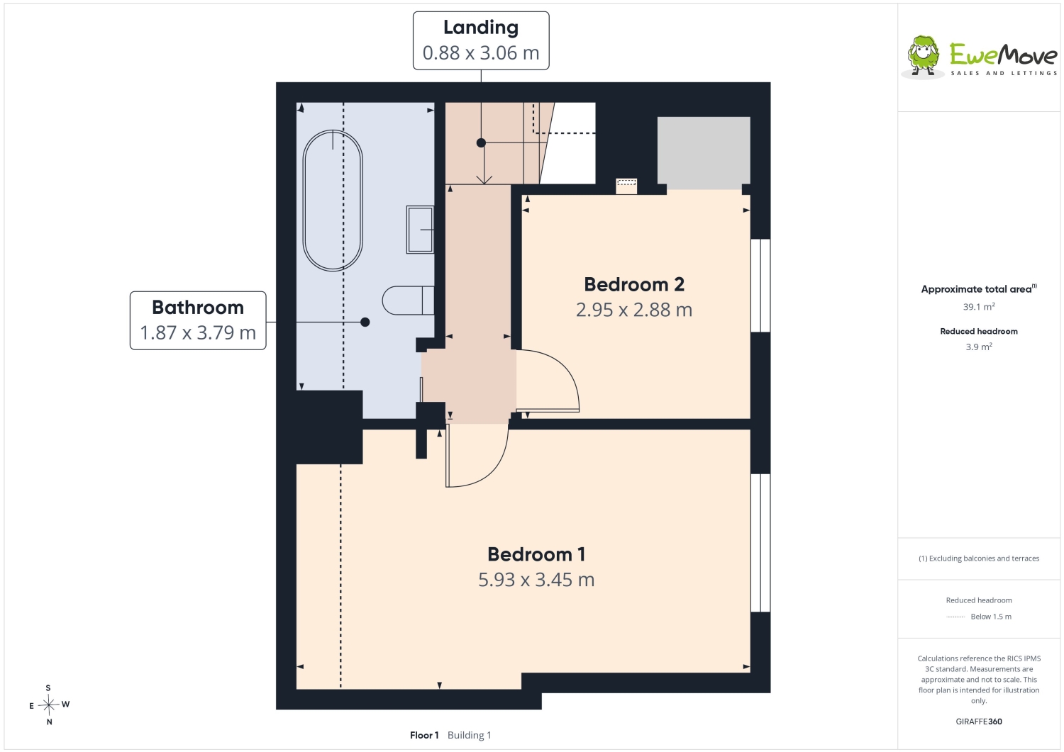 3, Meadow Way Huntington, York floorplan