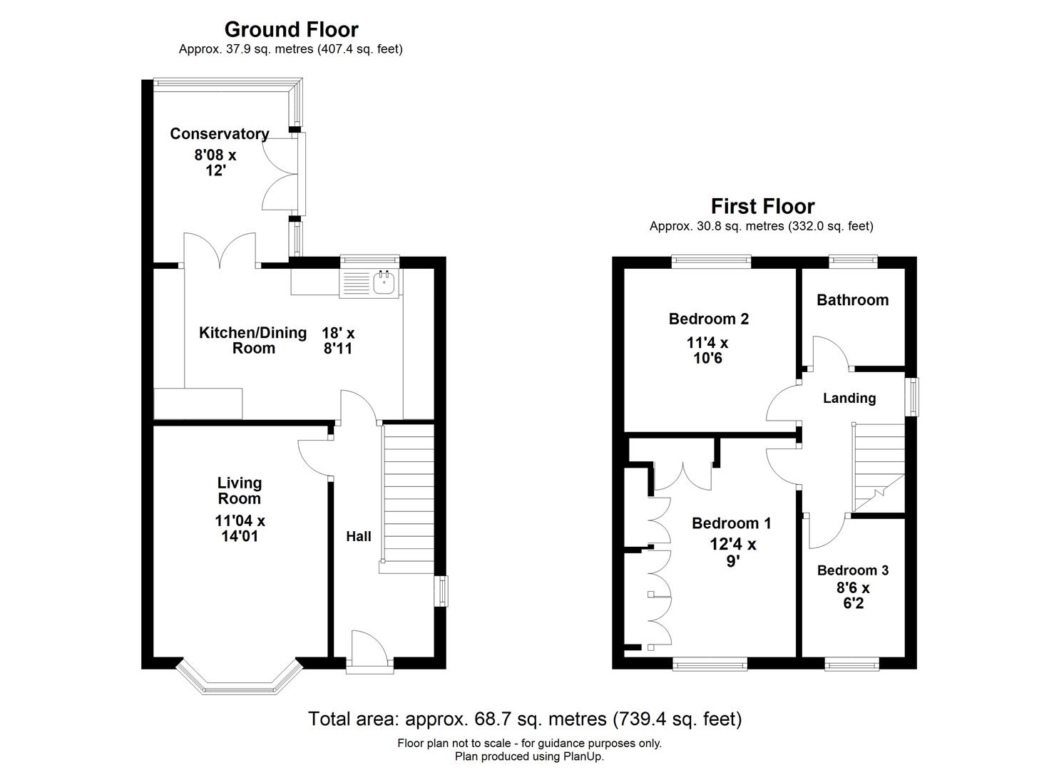 15, Sarrington Road, Corby floorplan