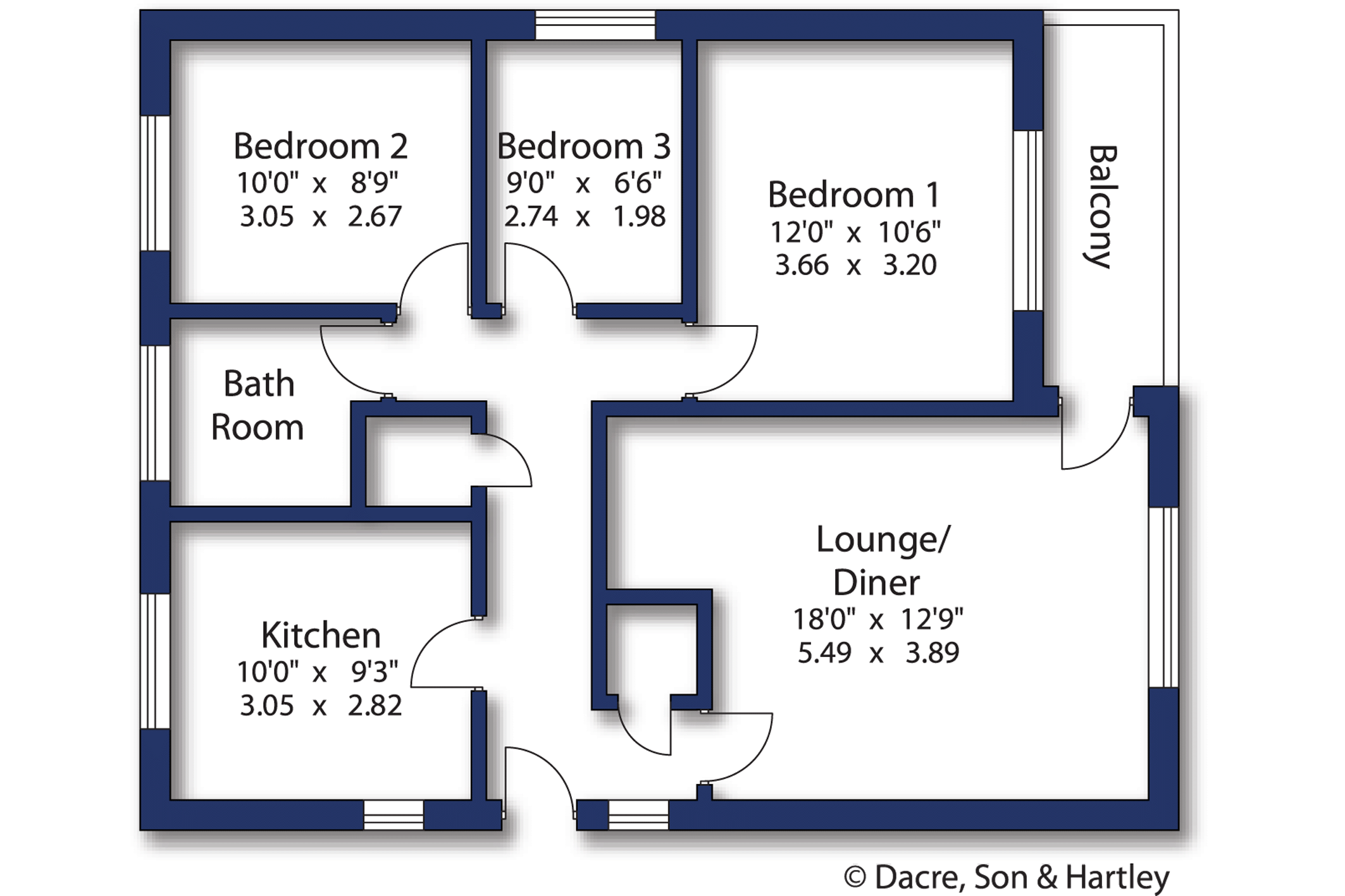 8, Sefton Drive, West Yorkshire floorplan