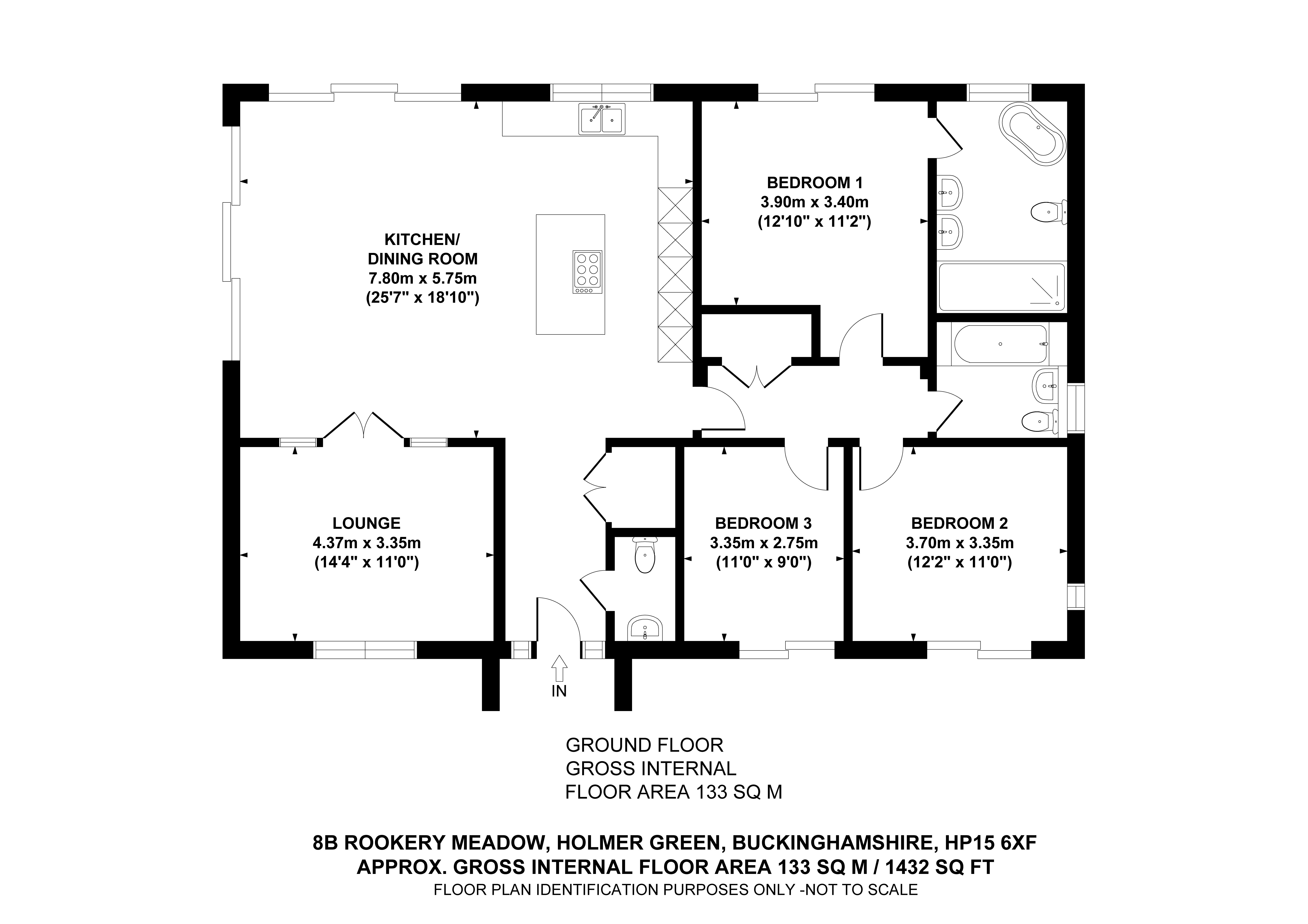 8B, Rookery Meadow, Holmer Green floorplan