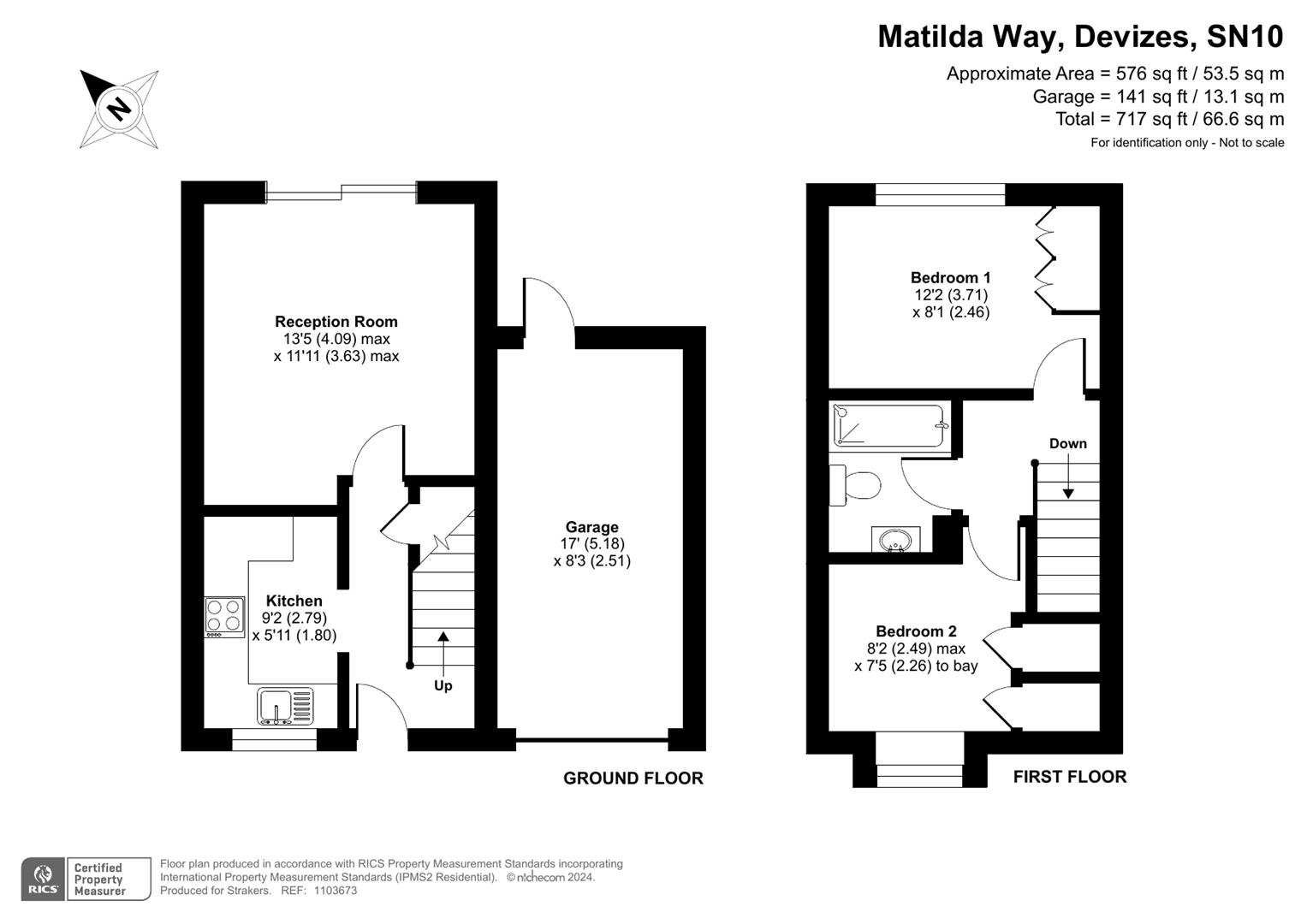 17, Matilda Way, Devizes floorplan