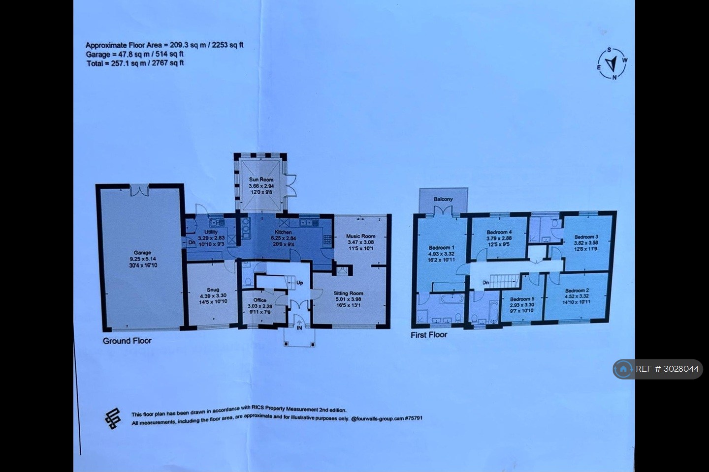 High Street, High View House, Yelling, St. Neots floorplan