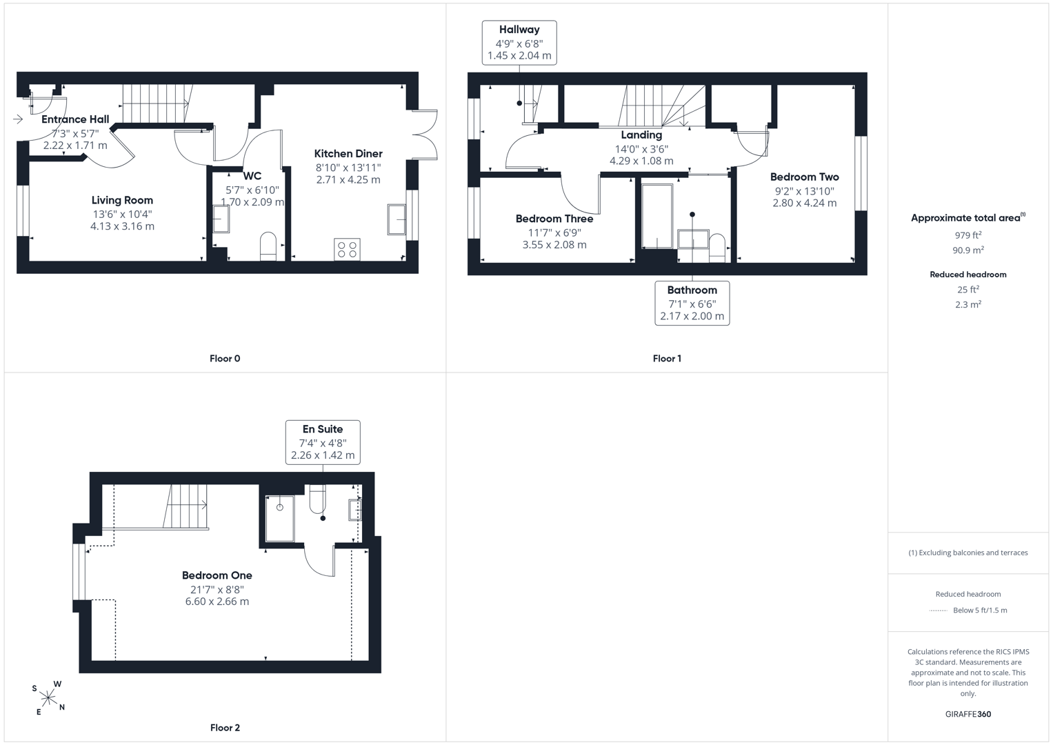 57, Castle Crescent, Pontefract floorplan