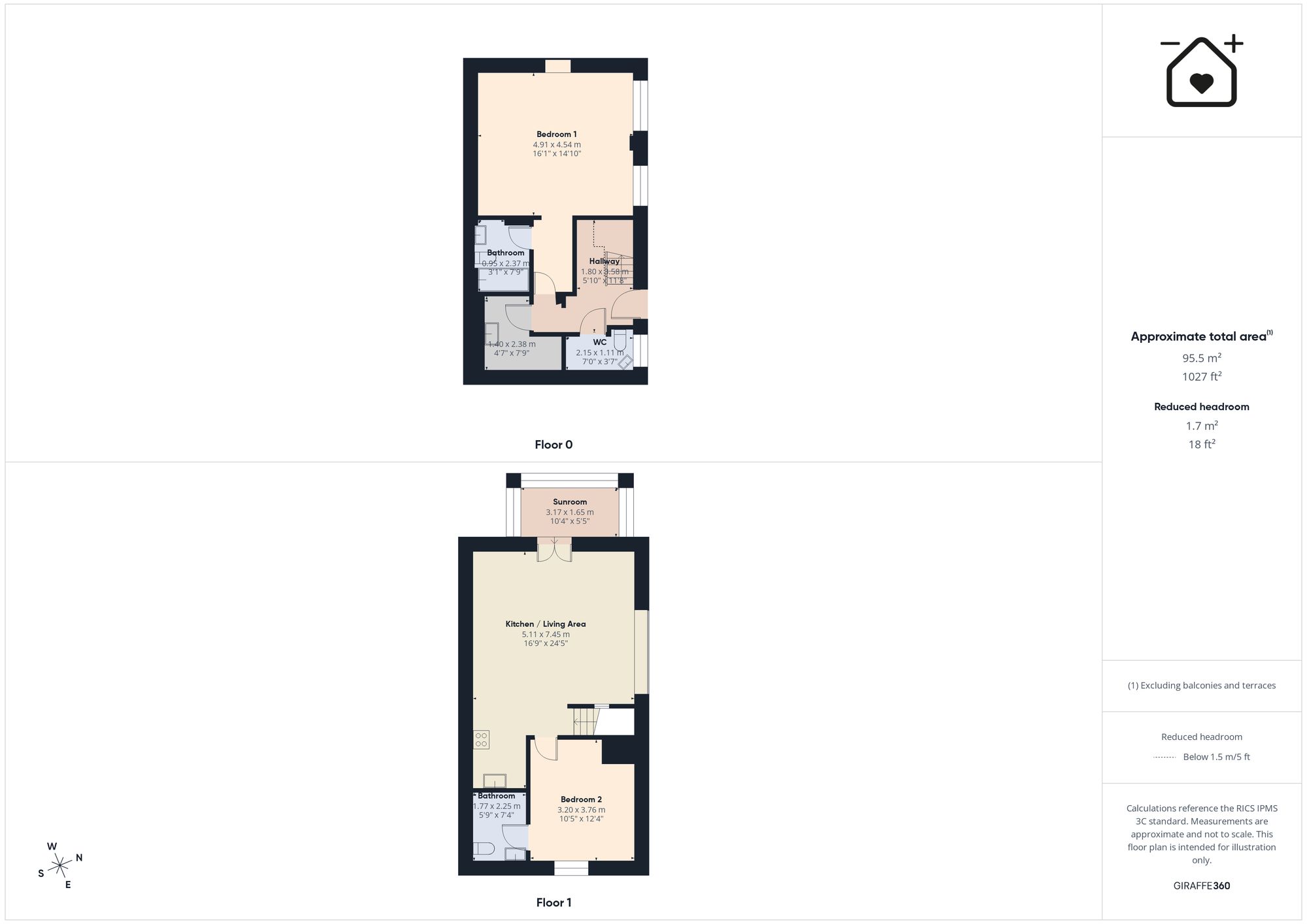 The Coach House Quickwell, Haverfordwest floorplan