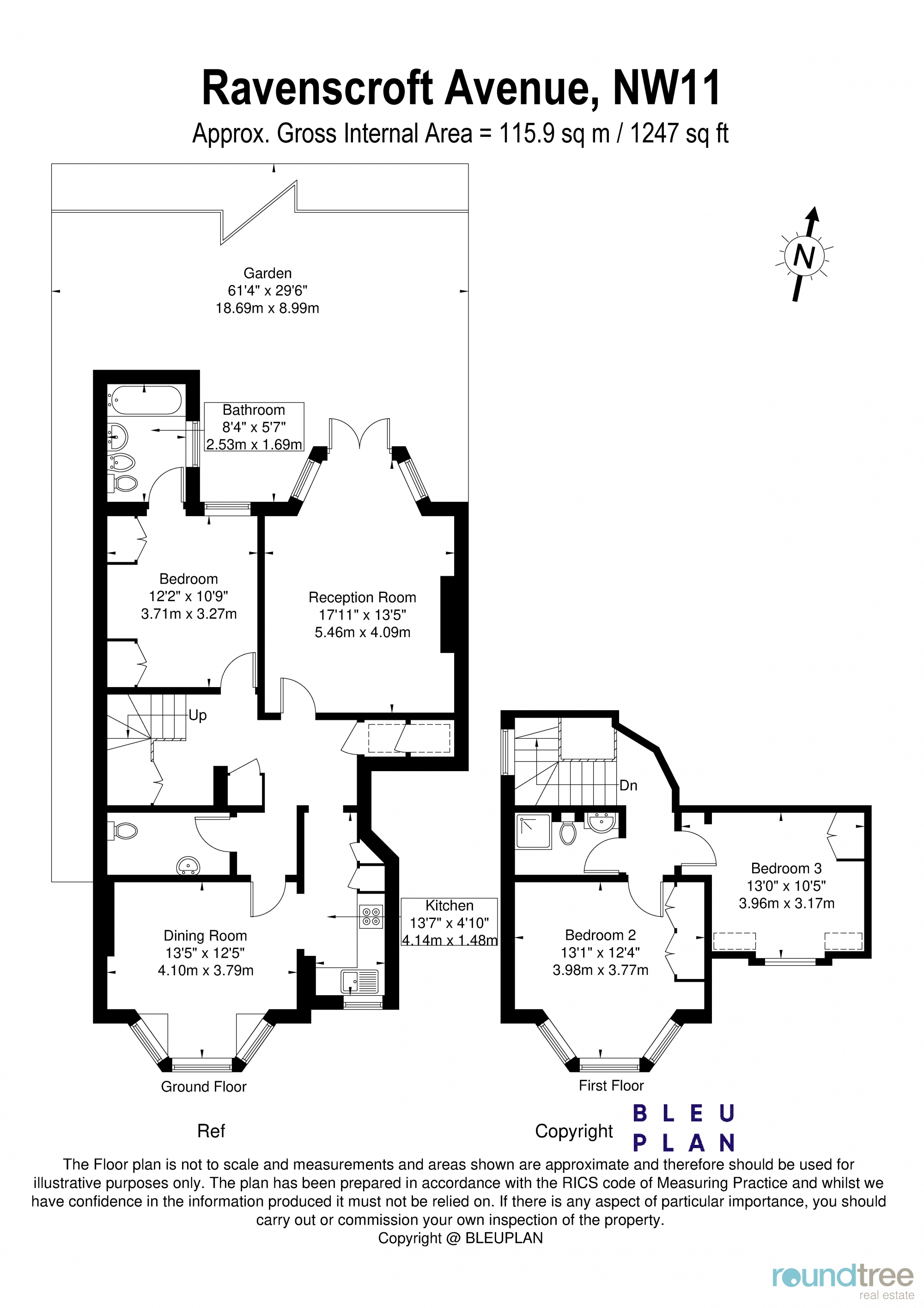 Ravenscroft Avenue, London NW11, 3 bedroom flat for sale 61559198