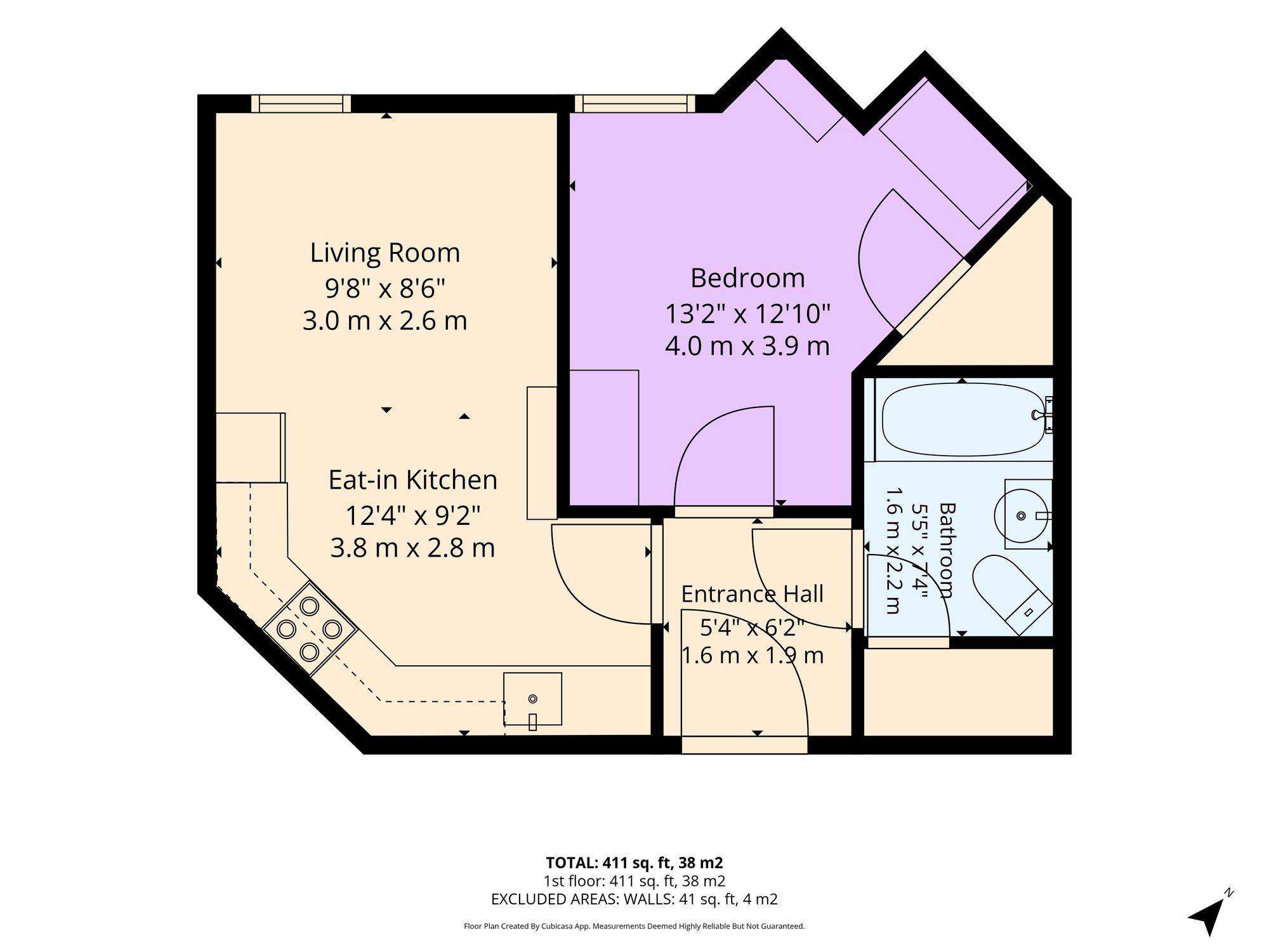 9 Orchard Court Ettington Road, Warwick floorplan