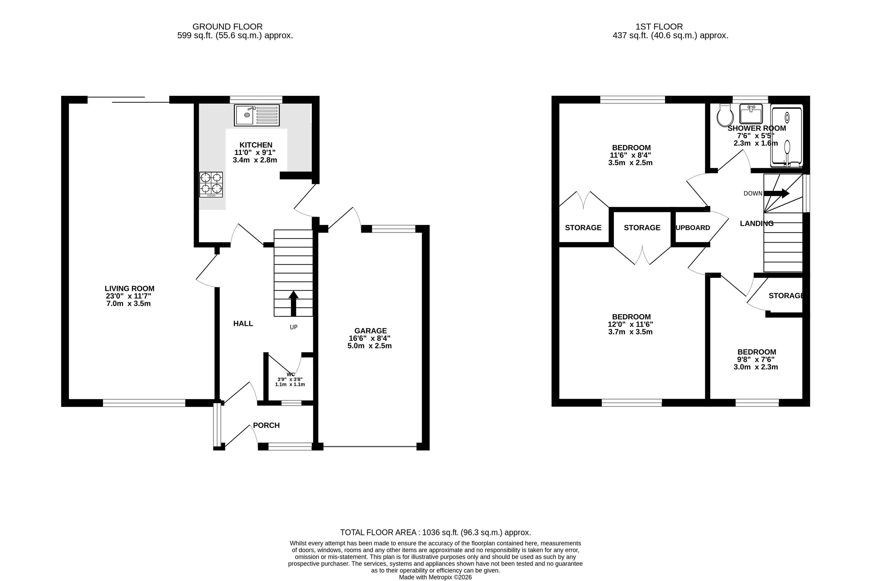 19, Fields End Close, West Sussex floorplan