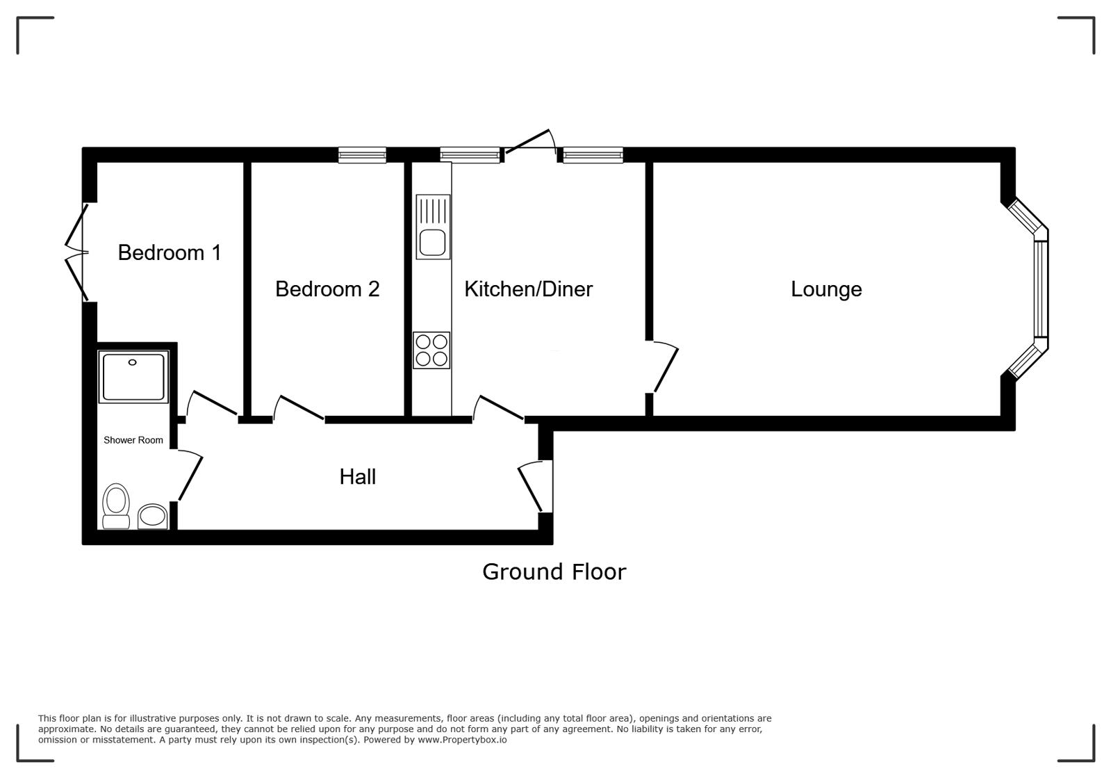 2 Victoria Apartments, 41, Victoria Grove, Isle of Wight floorplan