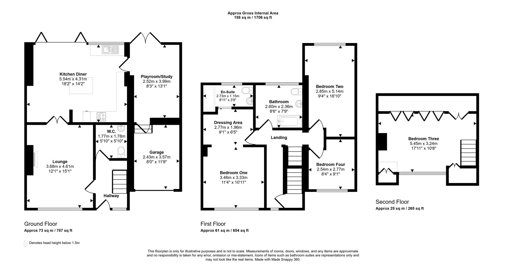 37 Wernlys Road, Bridgend floorplan