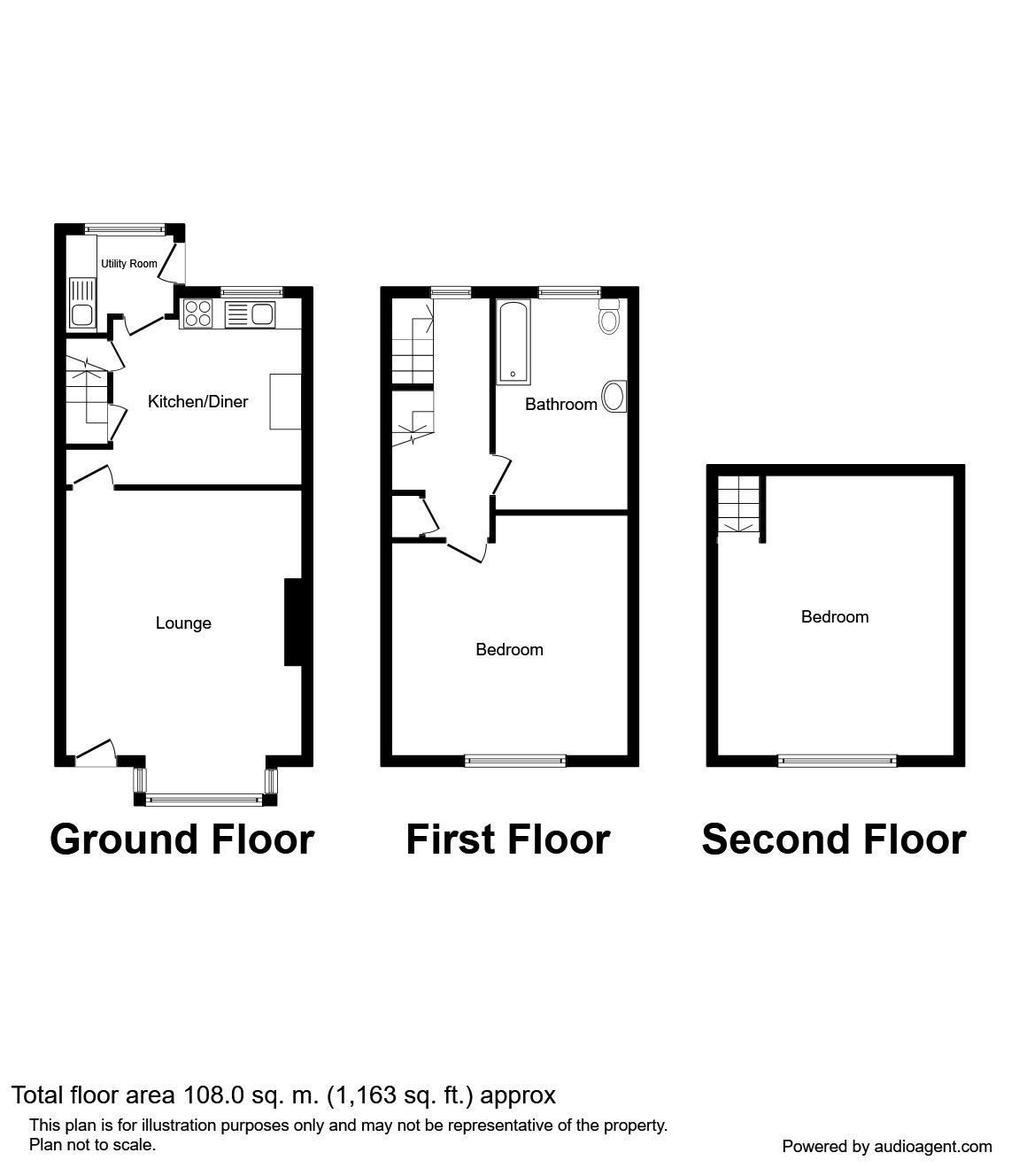 2 Bedrooms Terraced house for sale in Hollingwood Lane, Bradford BD7