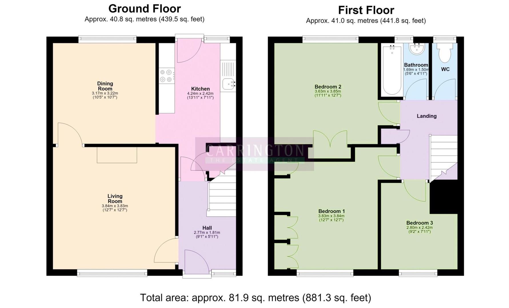 Milton Drive, Borehamwood floorplan