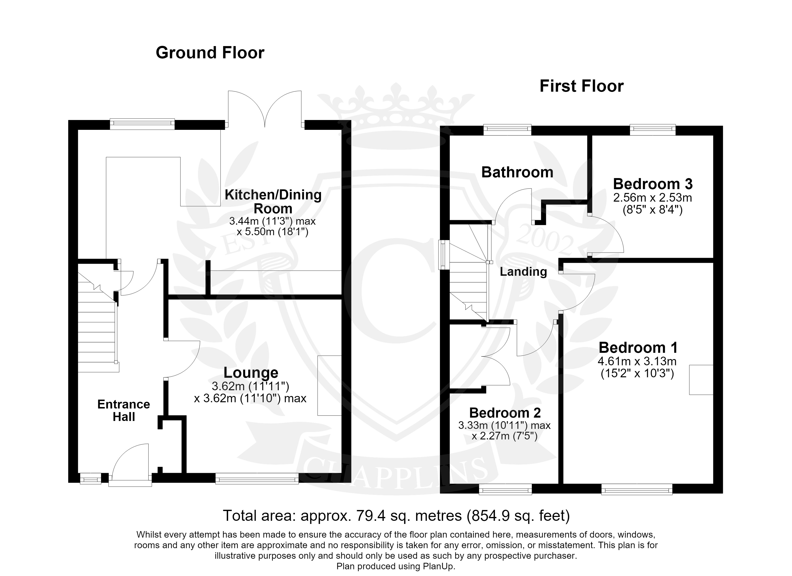 6, Hoylecroft Close, Hampshire floorplan