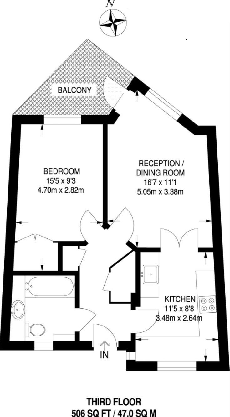 Eagle Court, Drinkwater Road, Harrow floorplan