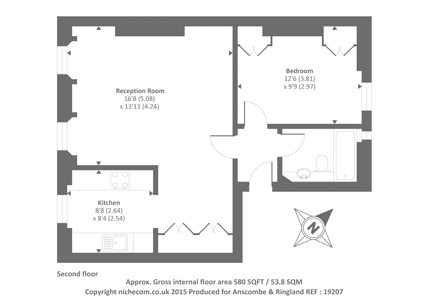 1 Bedrooms Flat for sale in Beaufort Gardens, Knightsbridge, London SW3