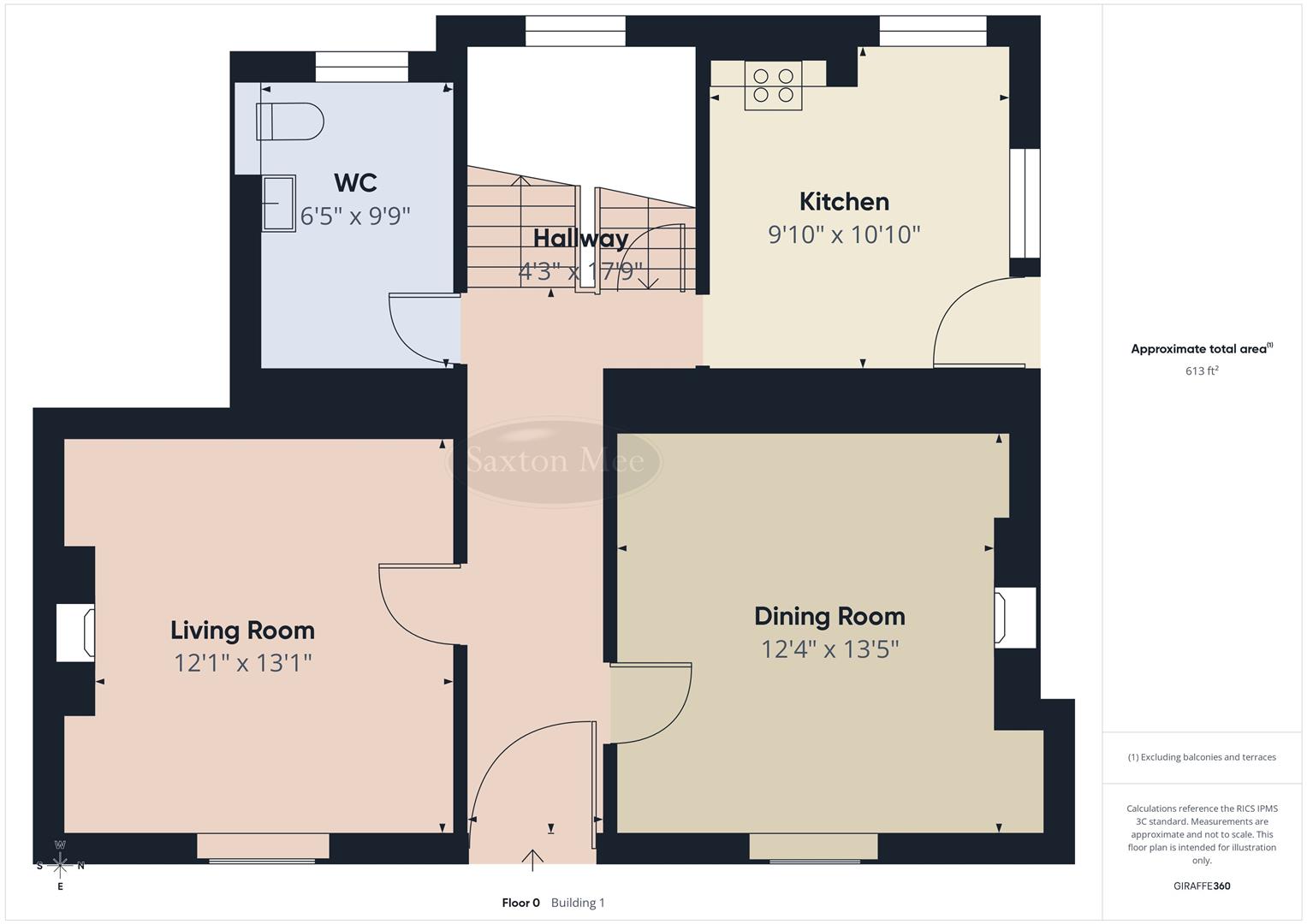 The Manse, 6, Lea Road, Dronfield floorplan