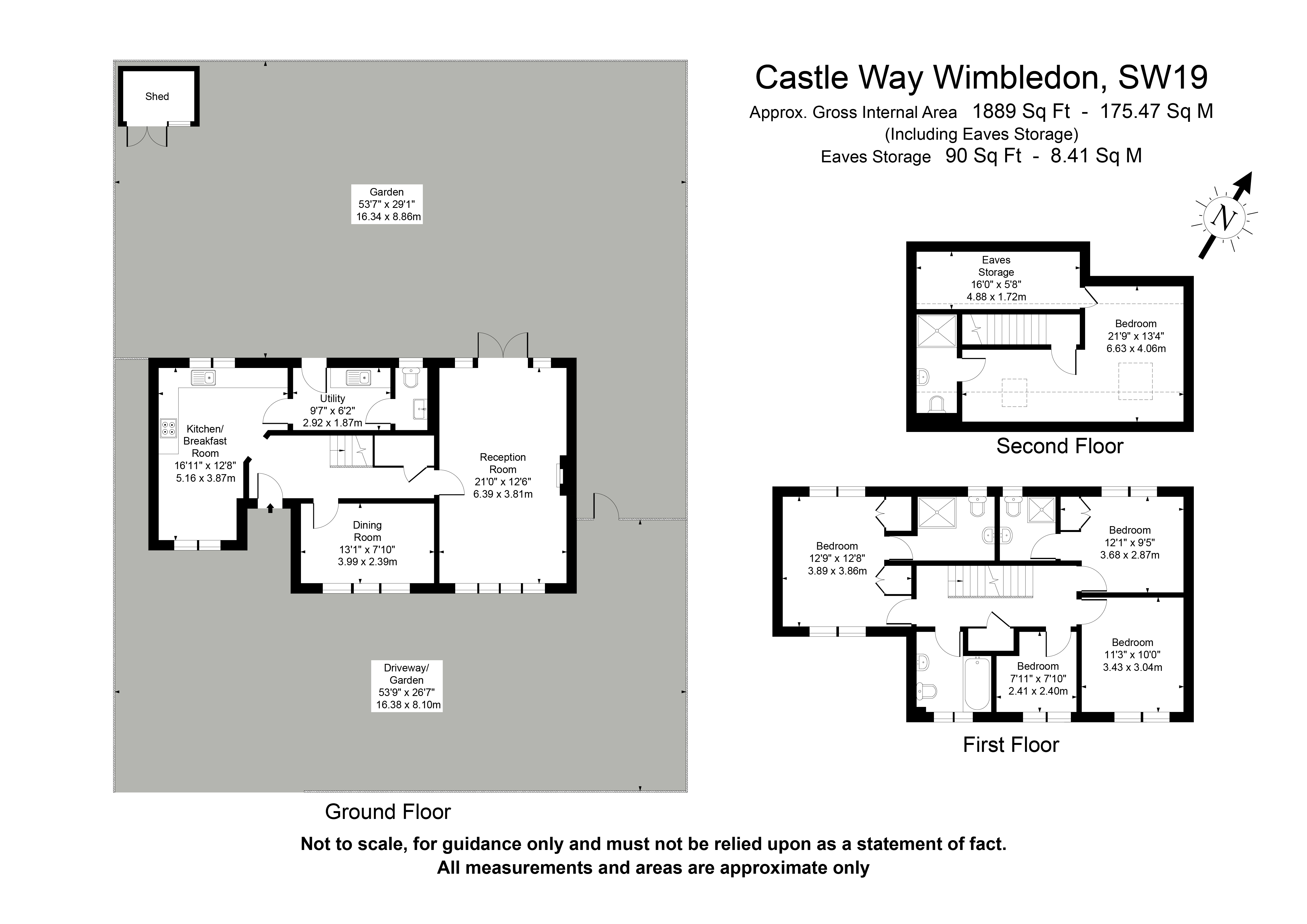 2A, Castle Way, Wimbledon floorplan