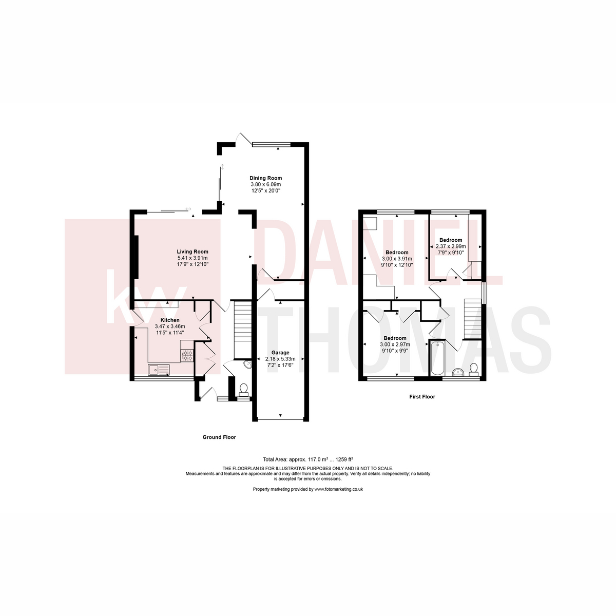 Pick Hill, Waltham Abbey, EN9 floorplan