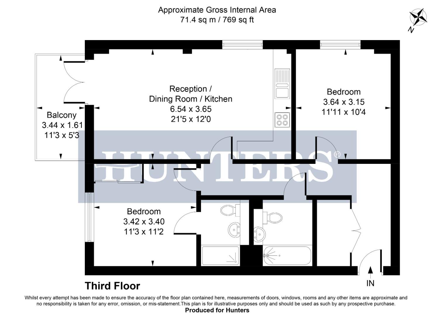 80, Bluenote Apartments floorplan