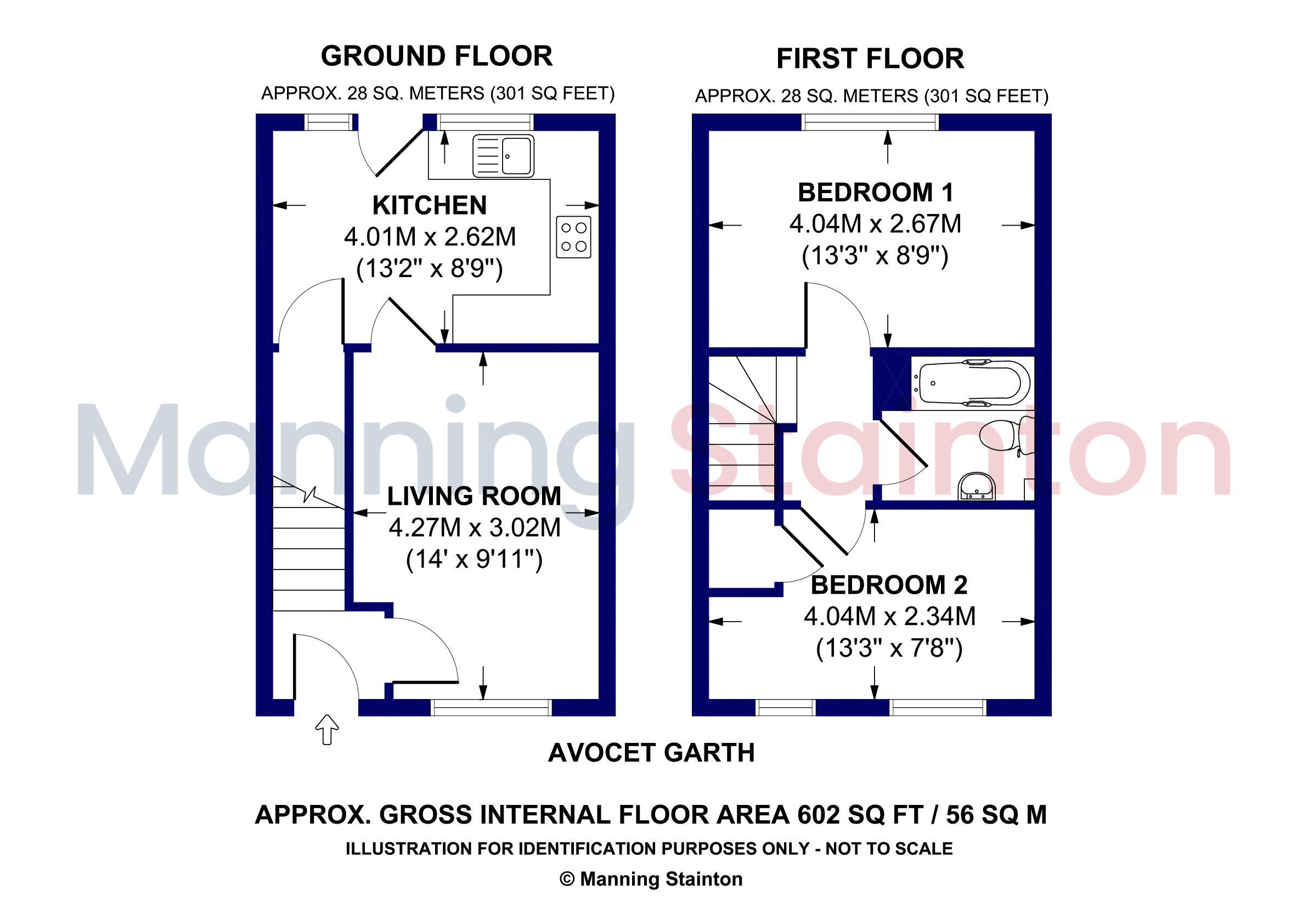 16, Avocet Garth, West Yorkshire floorplan