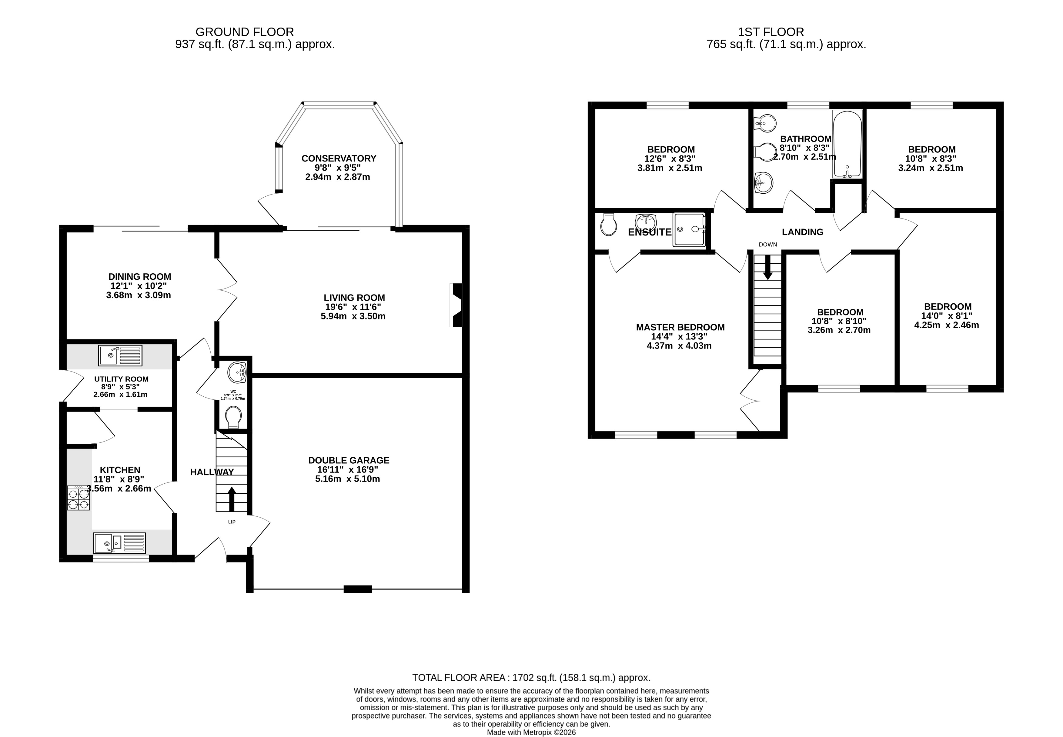 8, Cumberland Close, Nottingham floorplan